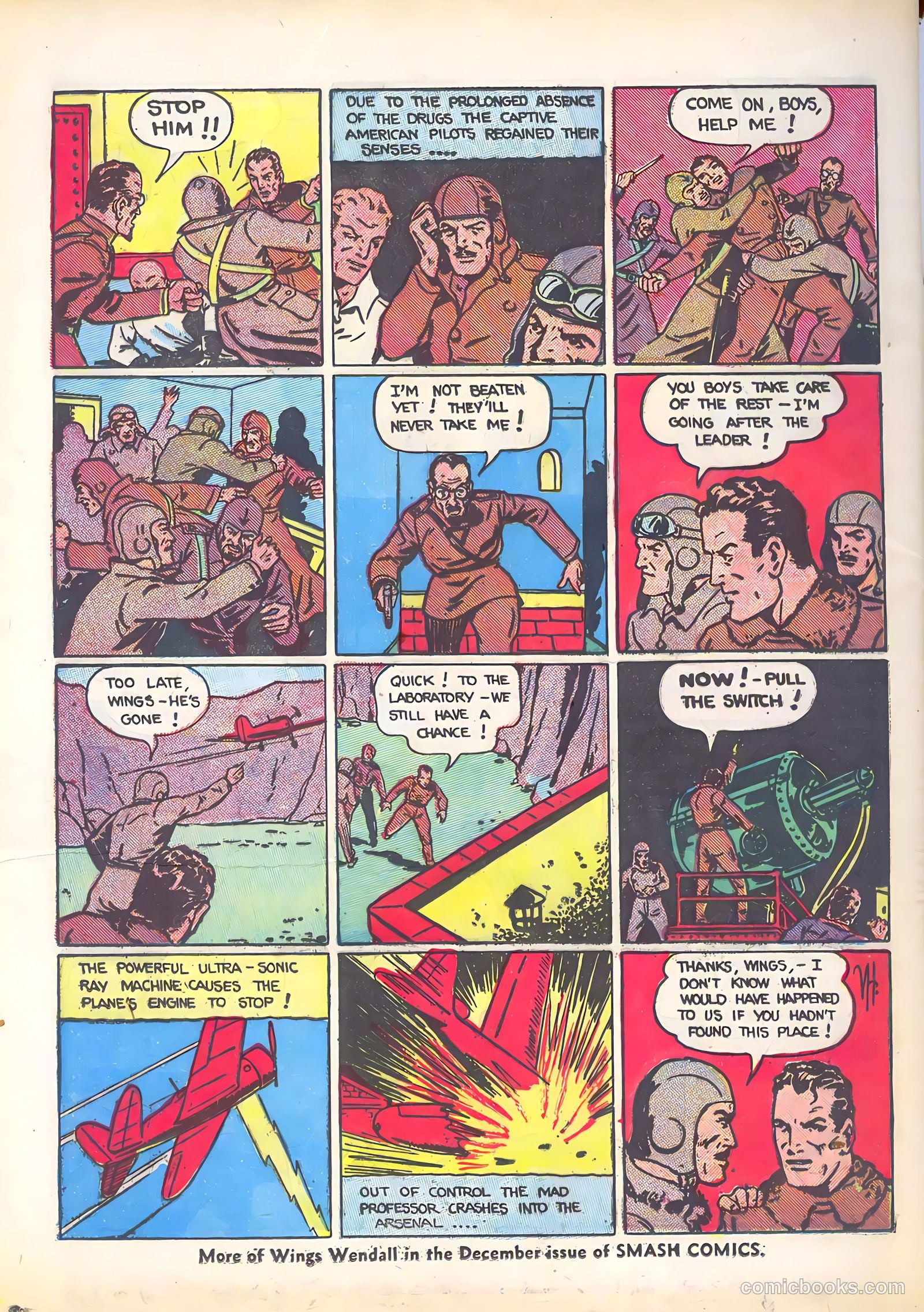 Smash Comics #3 (1939) — page 66 of 68