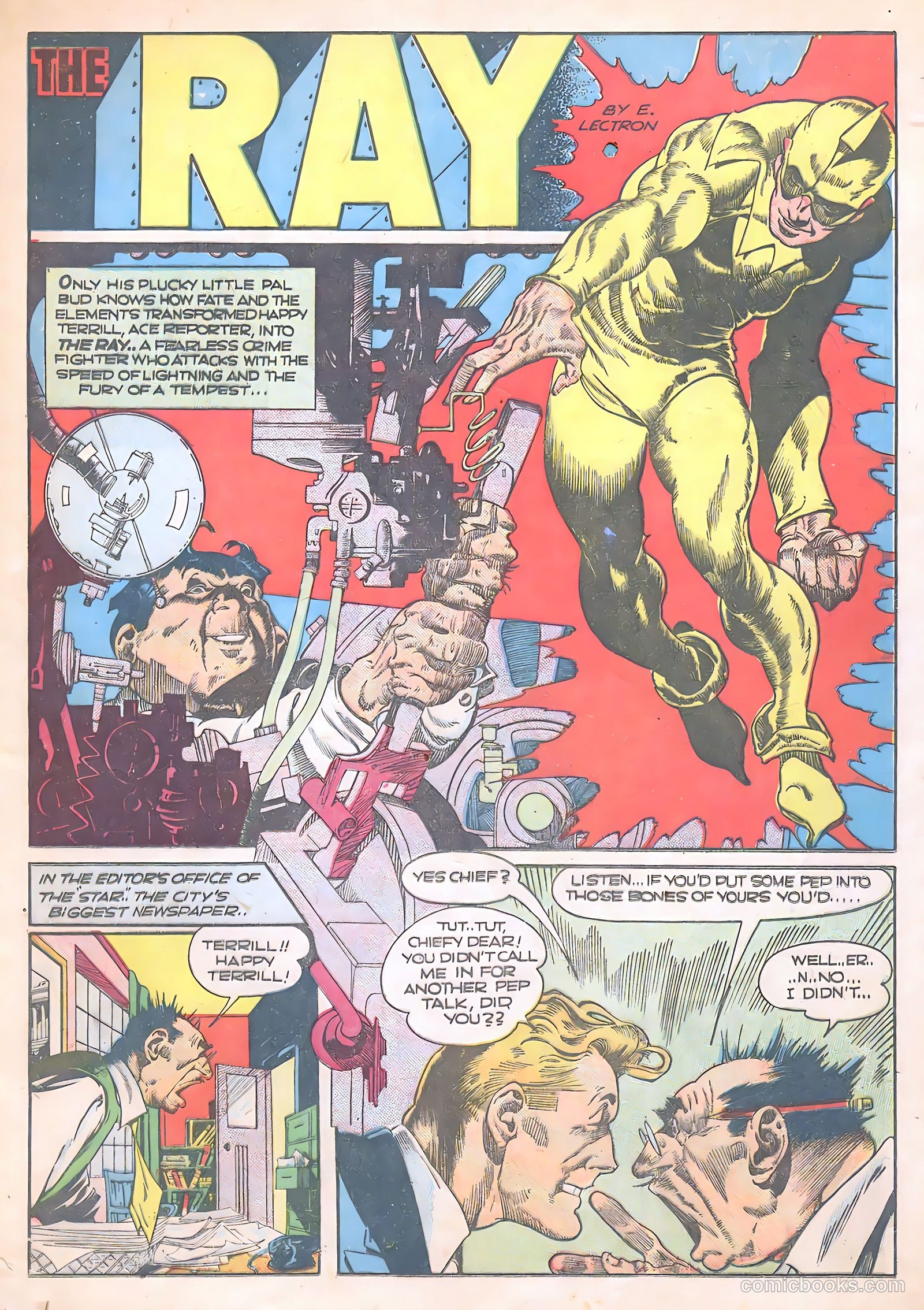 Smash Comics #30 (1942) — page 3 of 68