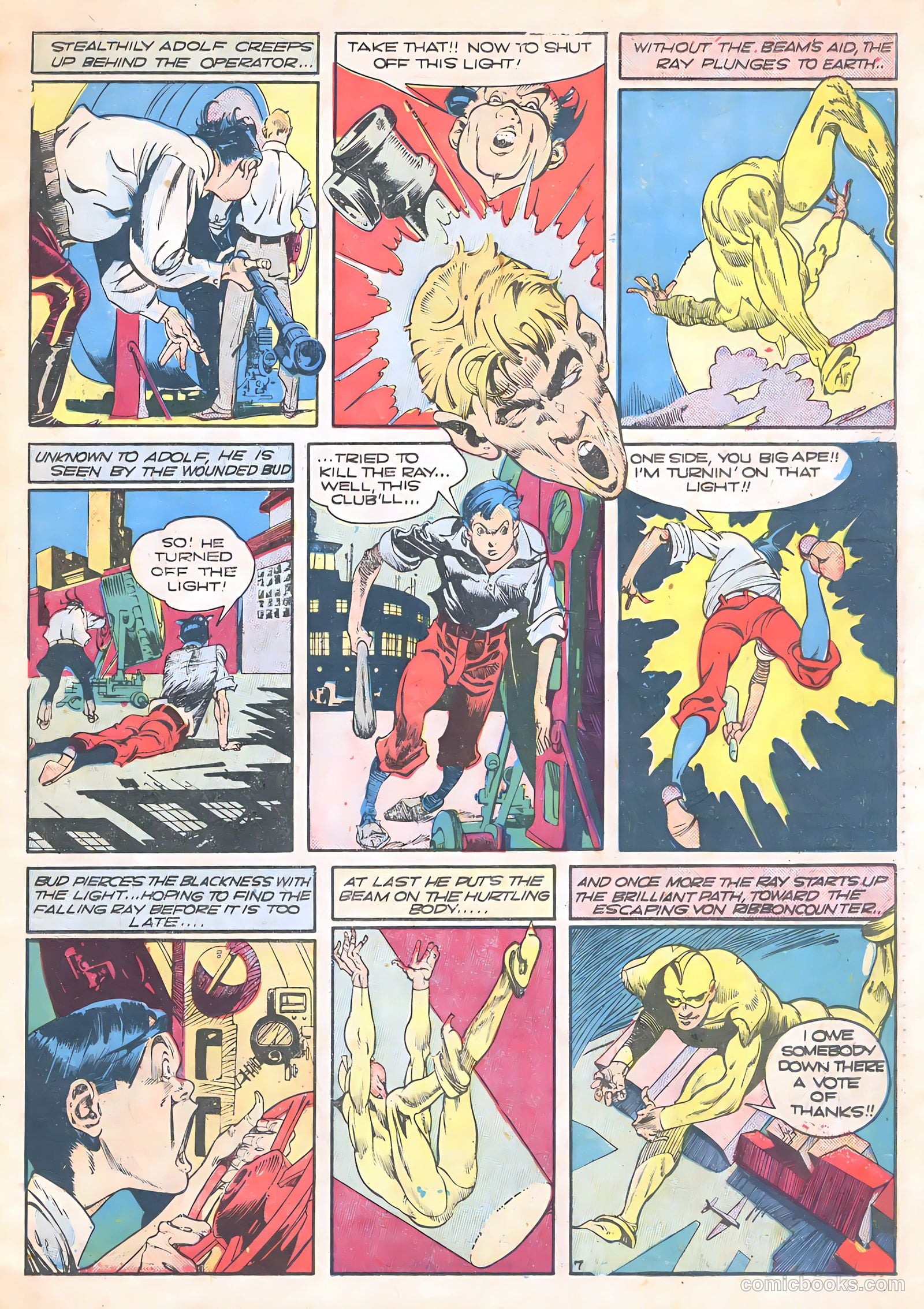 Smash Comics #30 (1942) — page 9 of 68