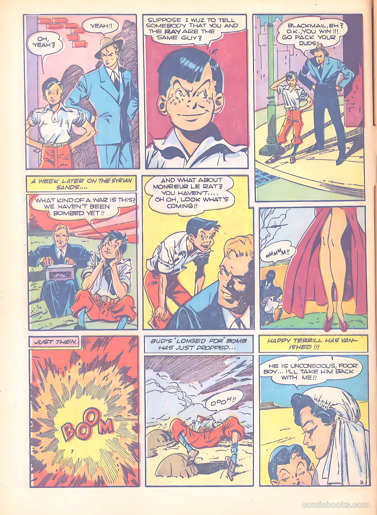 Smash Comics #31 (1942) — page 4 of 68