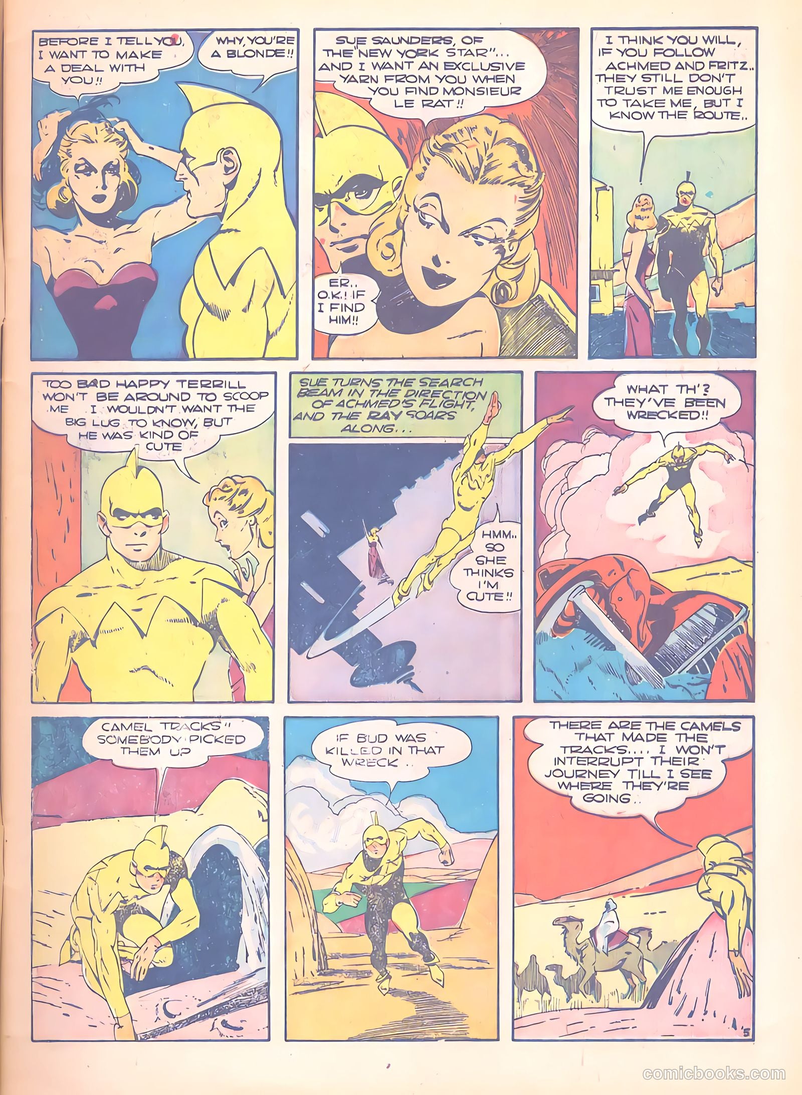 Smash Comics #31 (1942) — page 7 of 68