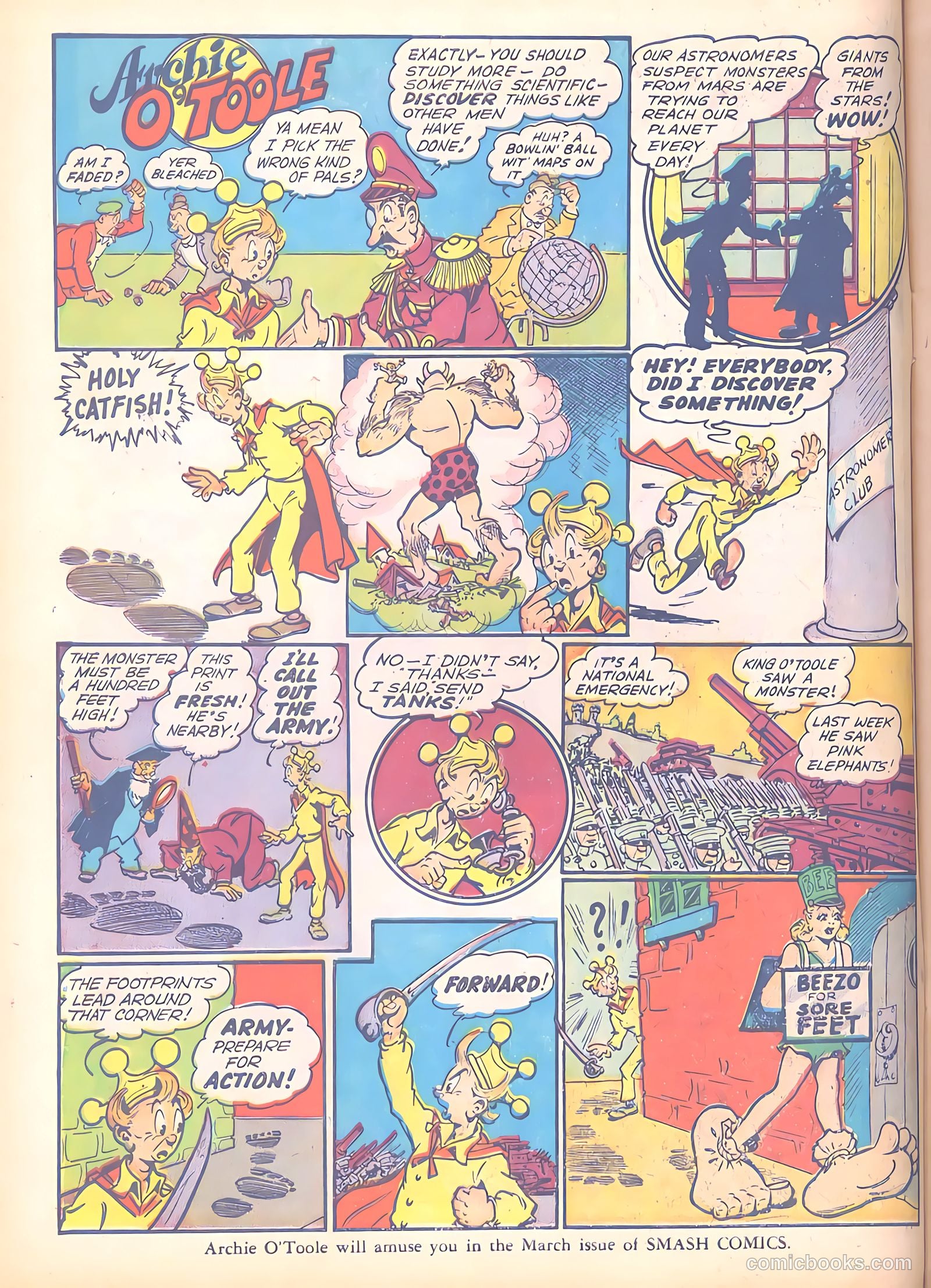 Smash Comics #31 (1942) — page 19 of 68