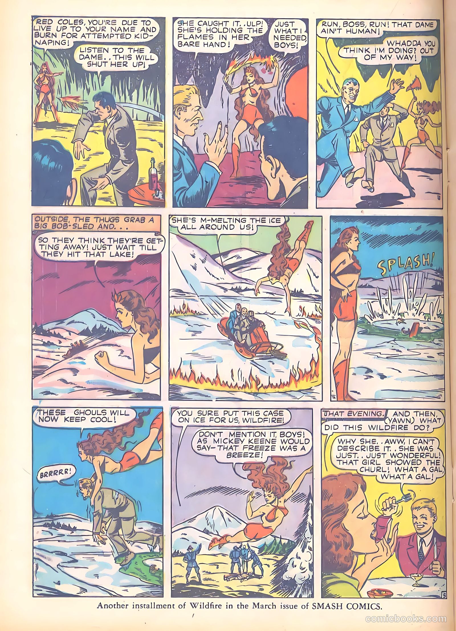 Smash Comics #31 (1942) — page 64 of 68