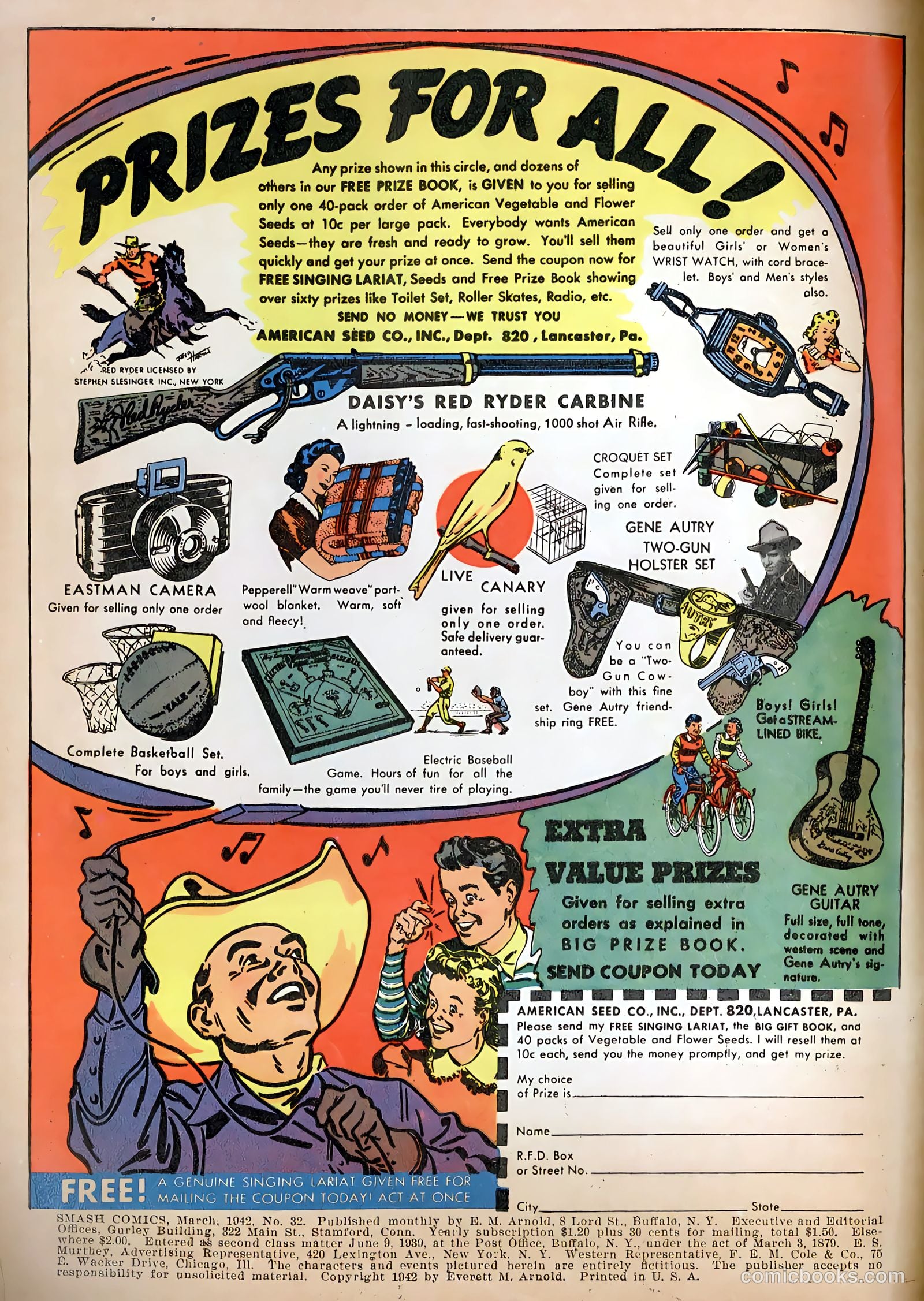 Smash Comics #32 (1942) — page 2 of 67