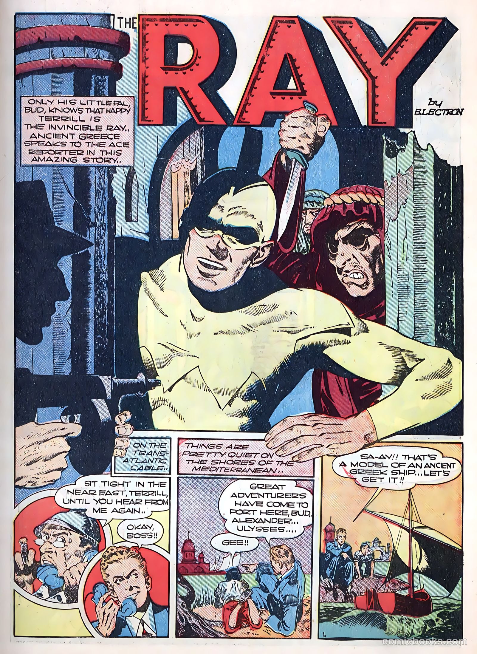 Smash Comics #32 (1942) — page 3 of 67