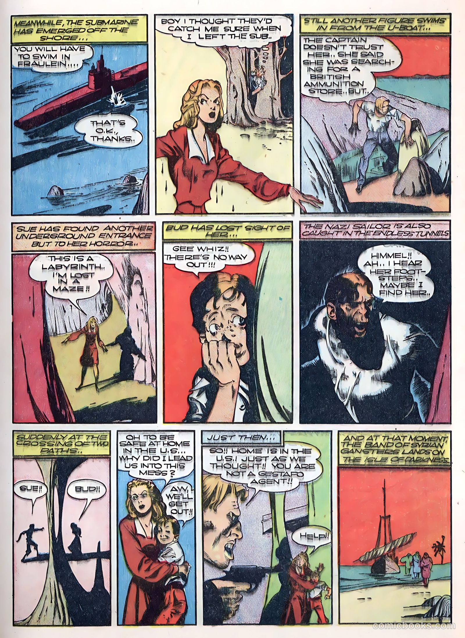 Smash Comics #32 (1942) — page 7 of 67