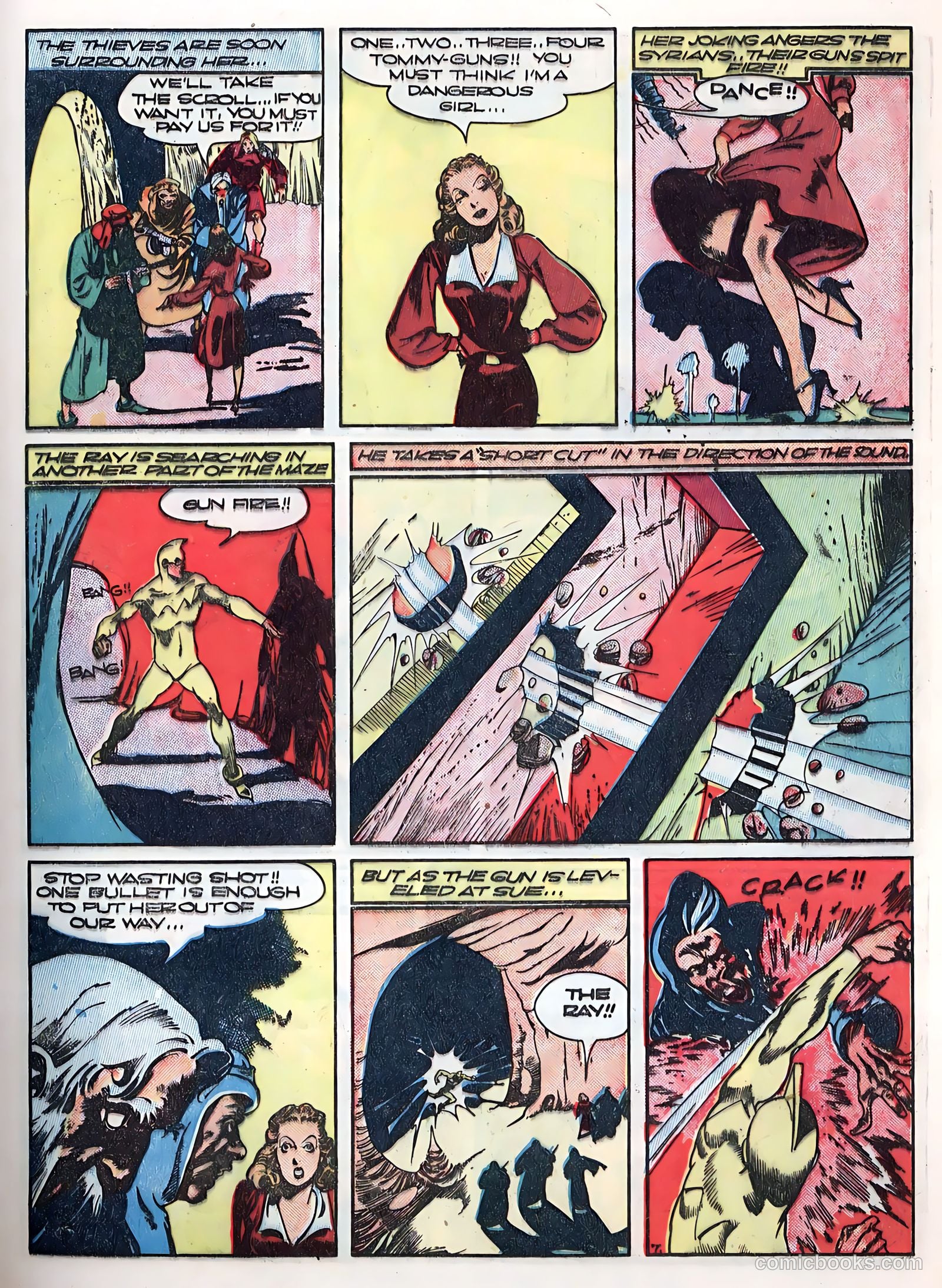Smash Comics #32 (1942) — page 9 of 67