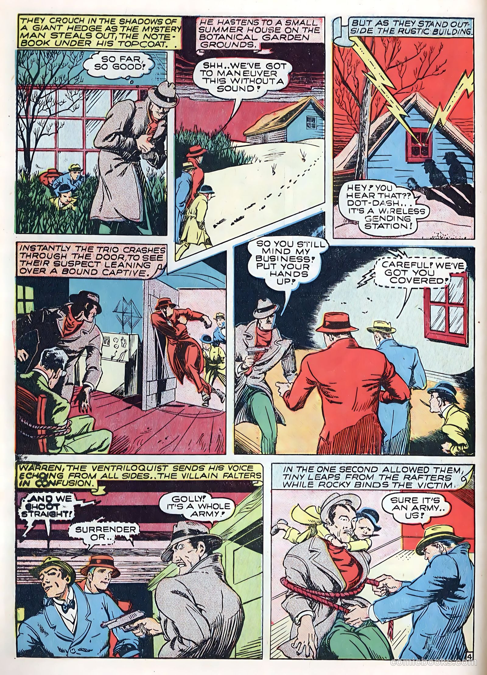 Smash Comics #32 (1942) — page 32 of 67