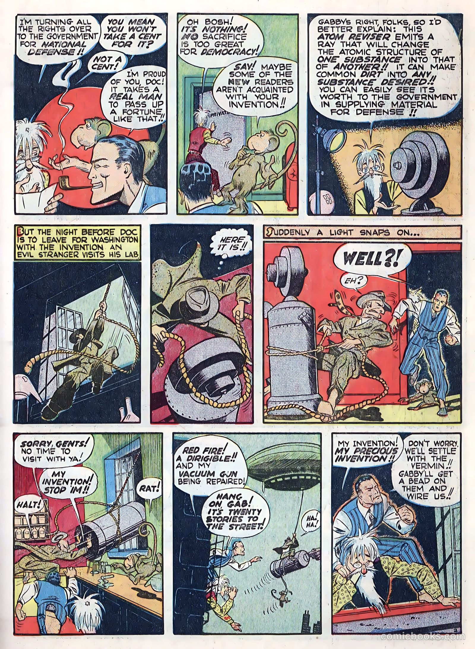 Smash Comics #32 (1942) — page 35 of 67