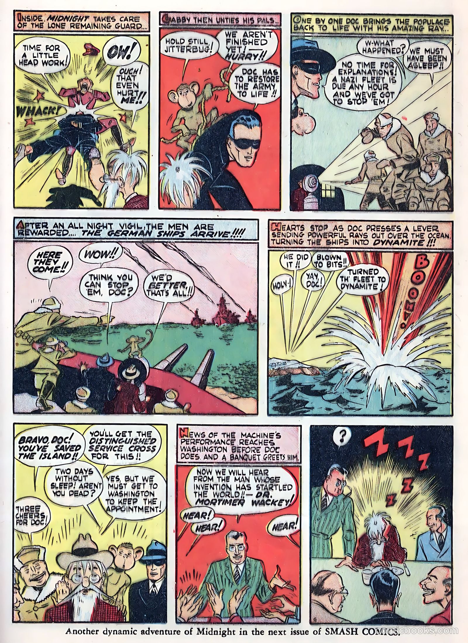 Smash Comics #32 (1942) — page 39 of 67