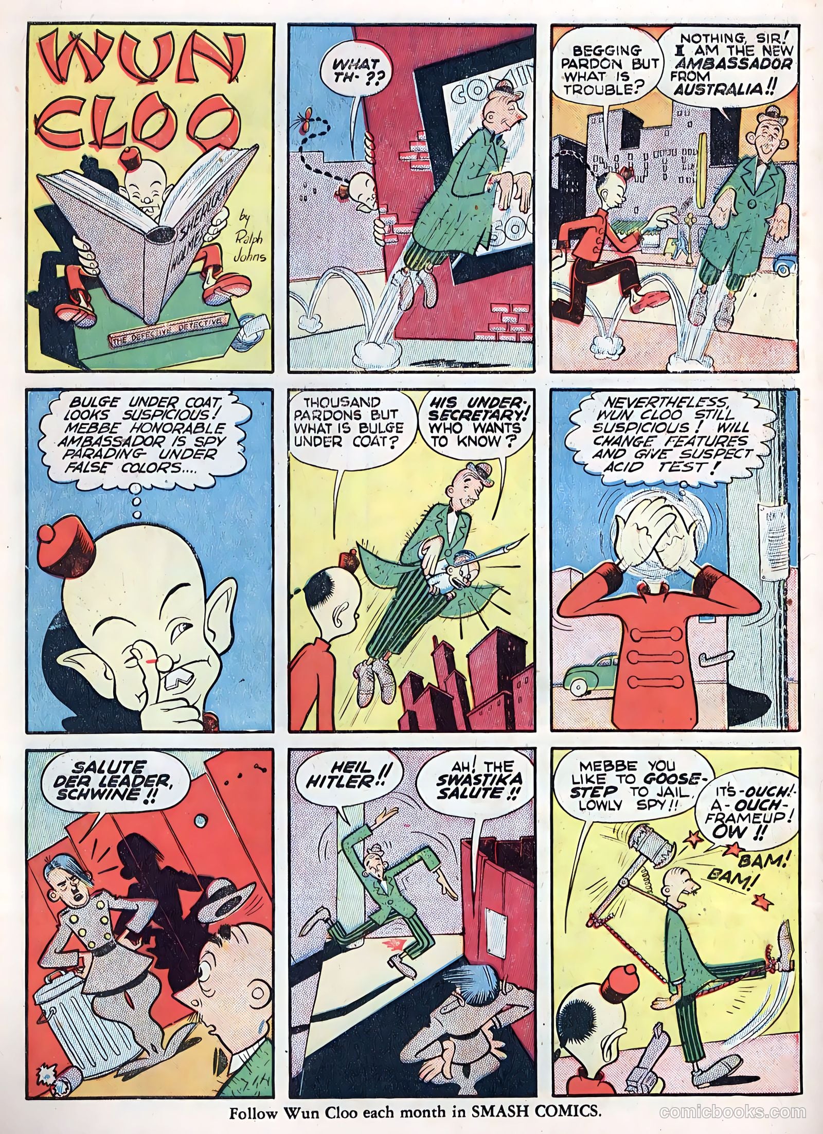 Smash Comics #32 (1942) — page 40 of 67