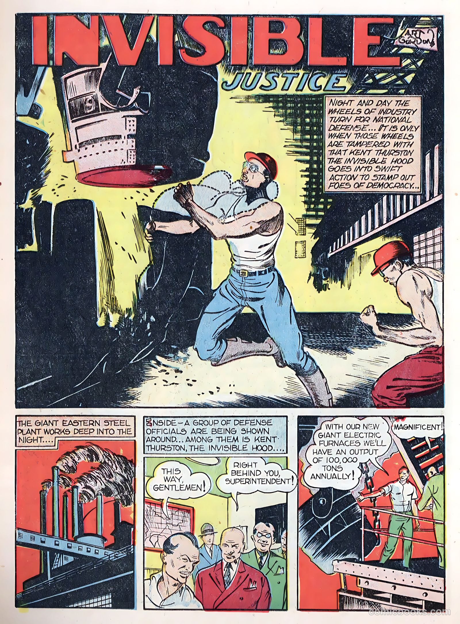 Smash Comics #32 (1942) — page 55 of 67