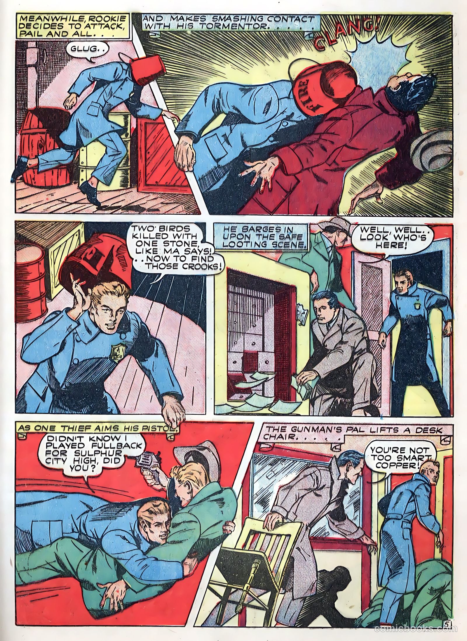 Smash Comics #32 (1942) — page 64 of 67