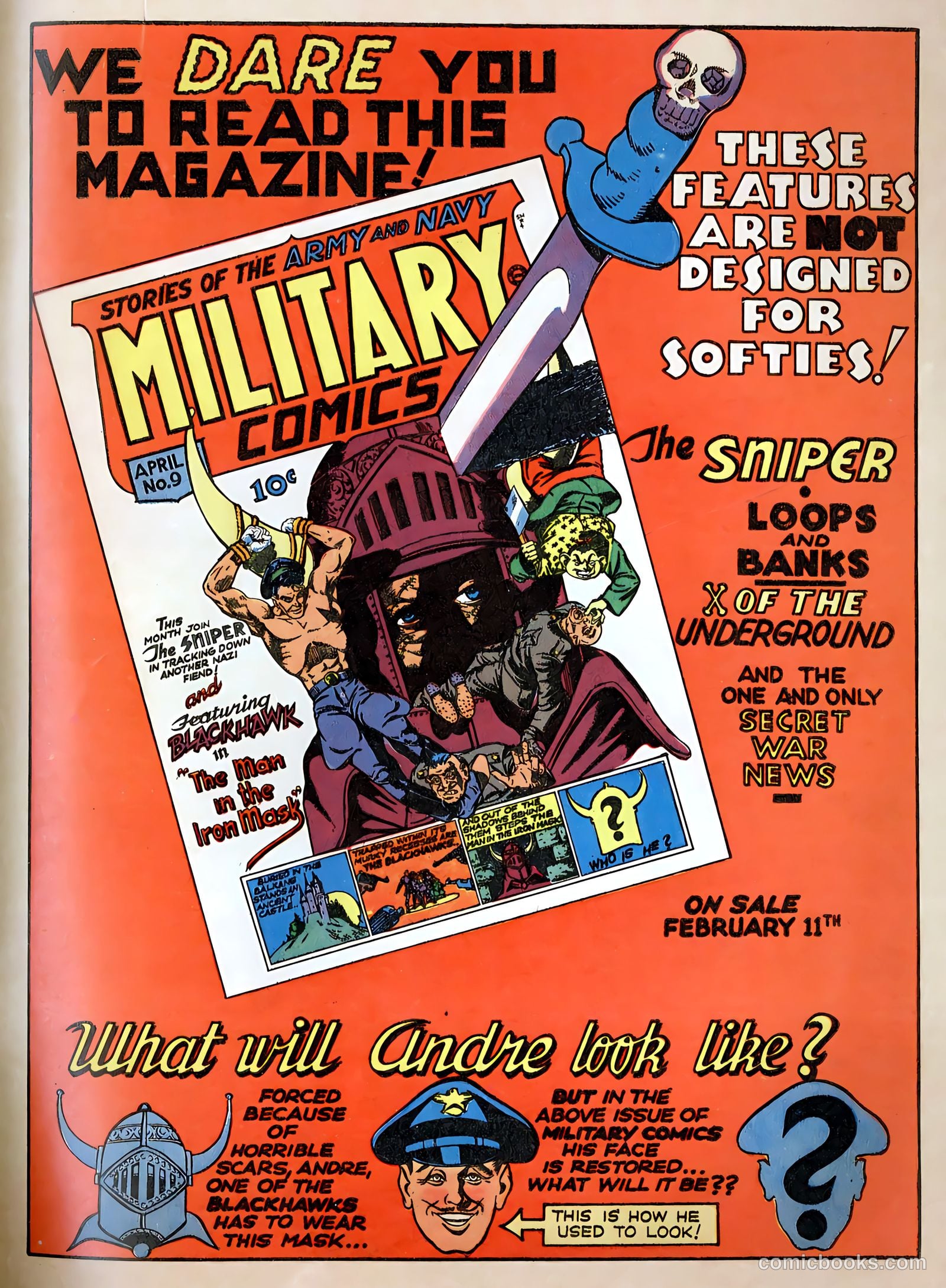 Smash Comics #32 (1942) — page 66 of 67