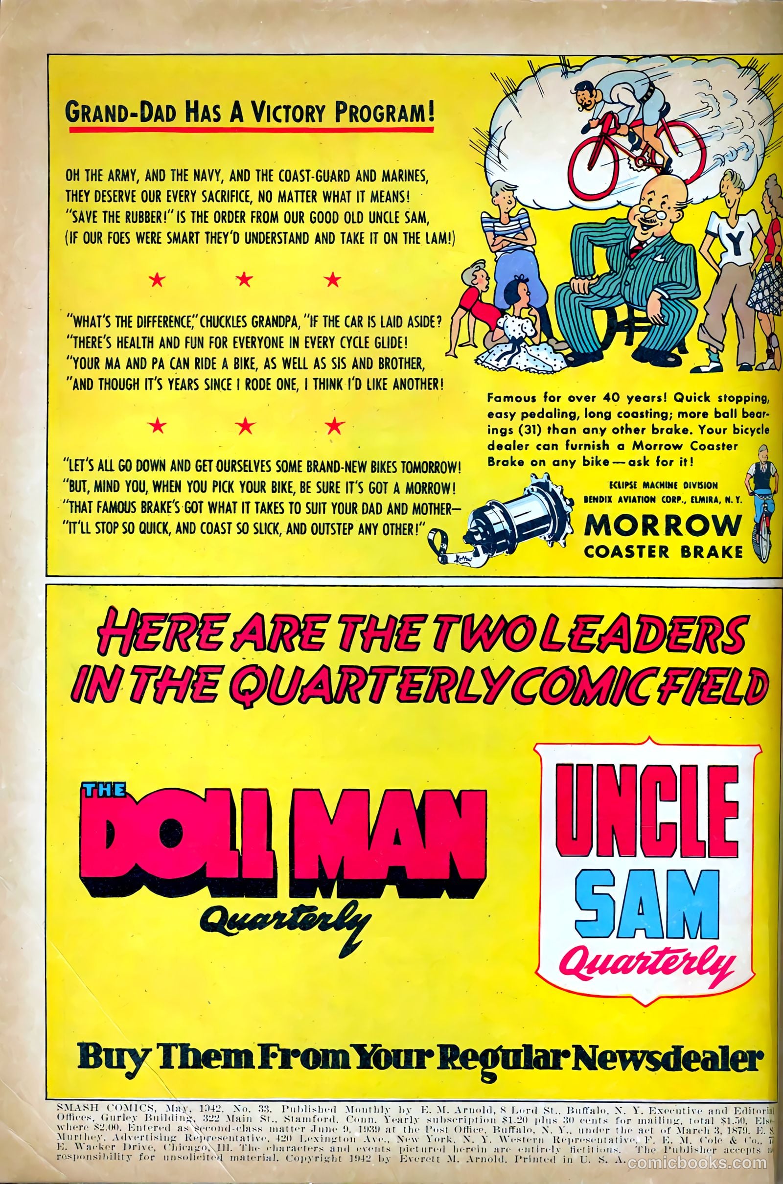 Smash Comics #33 (1942) — page 2 of 70