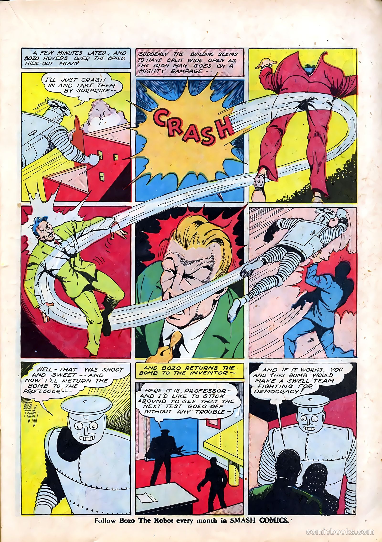 Smash Comics #33 (1942) — page 23 of 70
