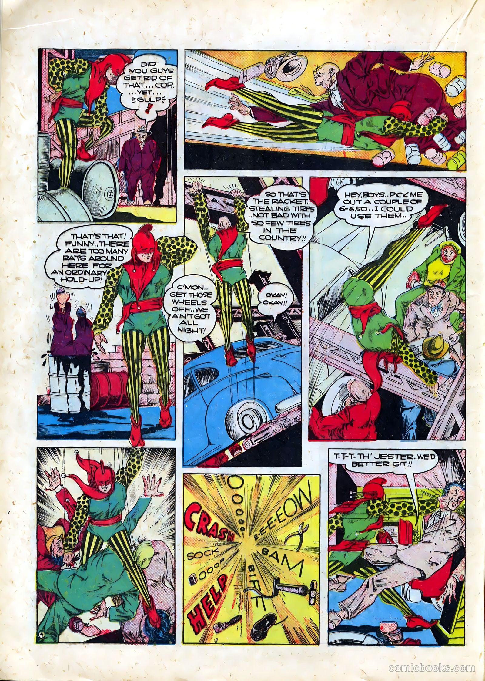 Smash Comics #33 (1942) — page 32 of 70