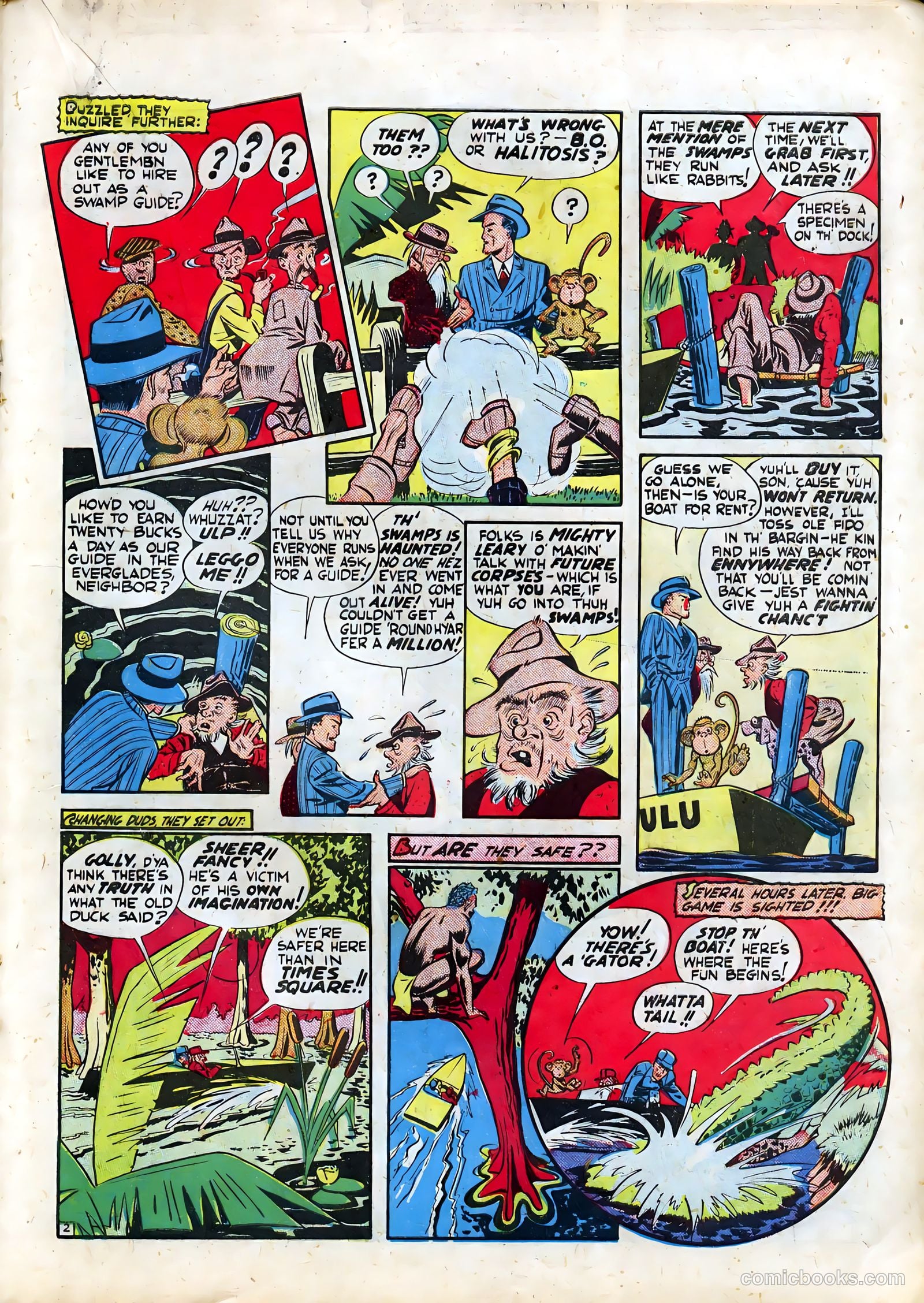 Smash Comics #33 (1942) — page 35 of 70