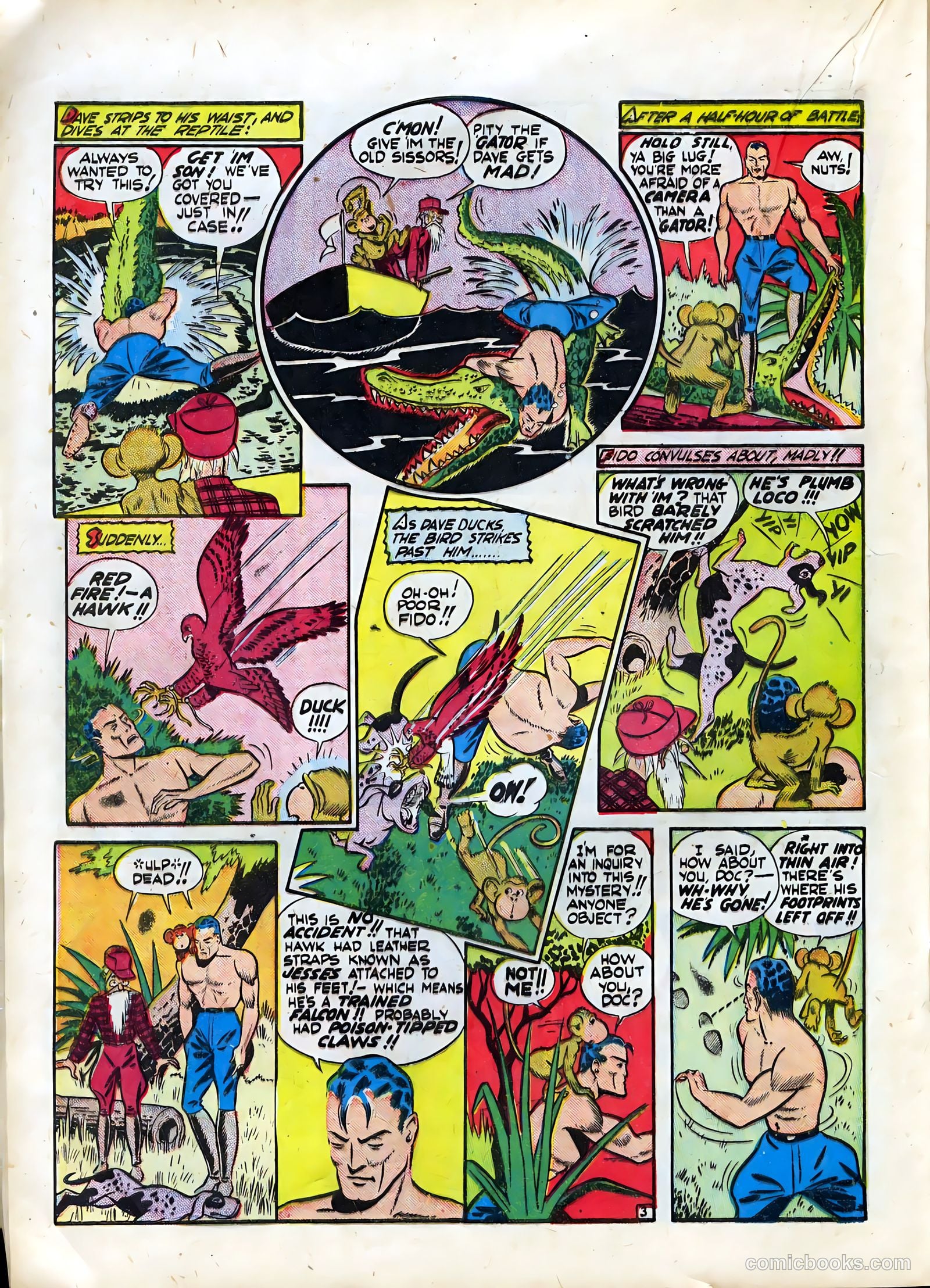 Smash Comics #33 (1942) — page 36 of 70