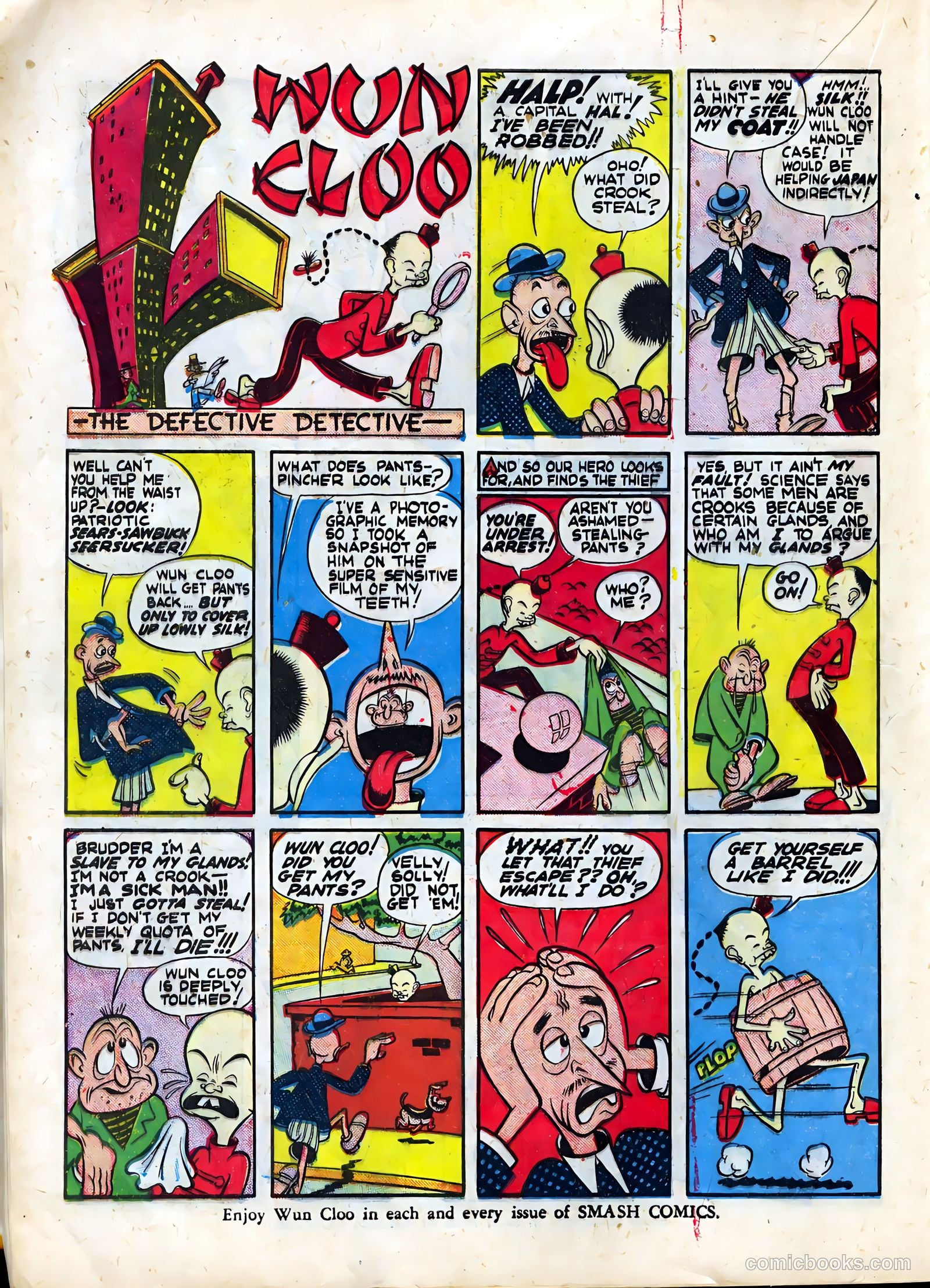 Smash Comics #33 (1942) — page 40 of 70