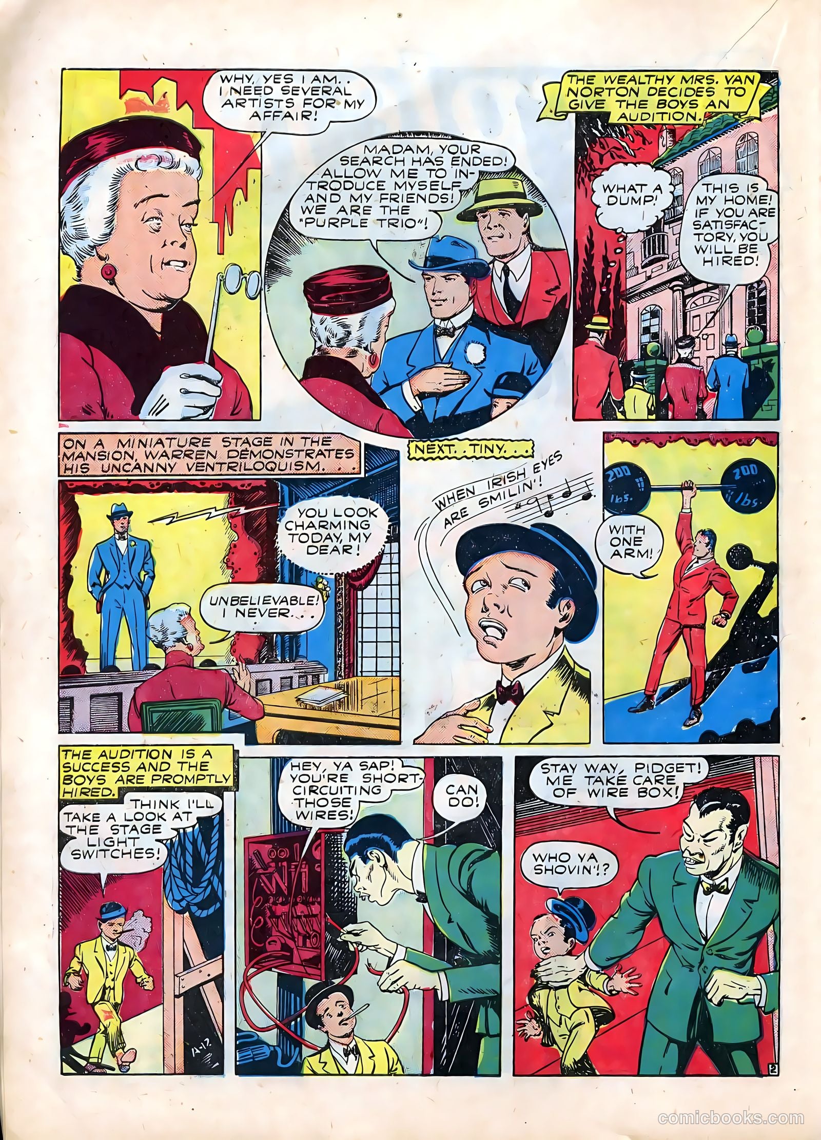 Smash Comics #33 (1942) — page 42 of 70