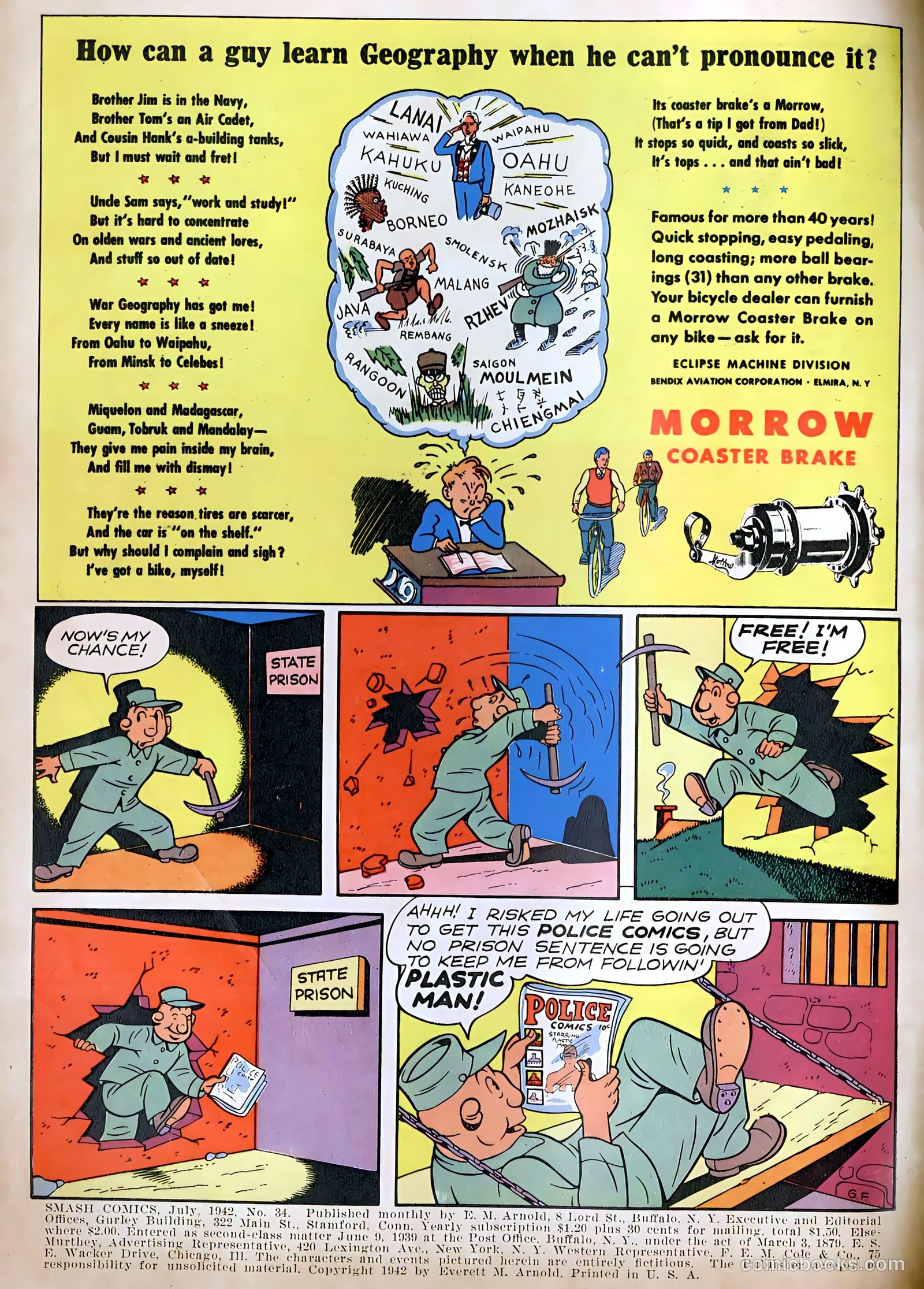 Smash Comics #34 (1942) — page 2 of 68
