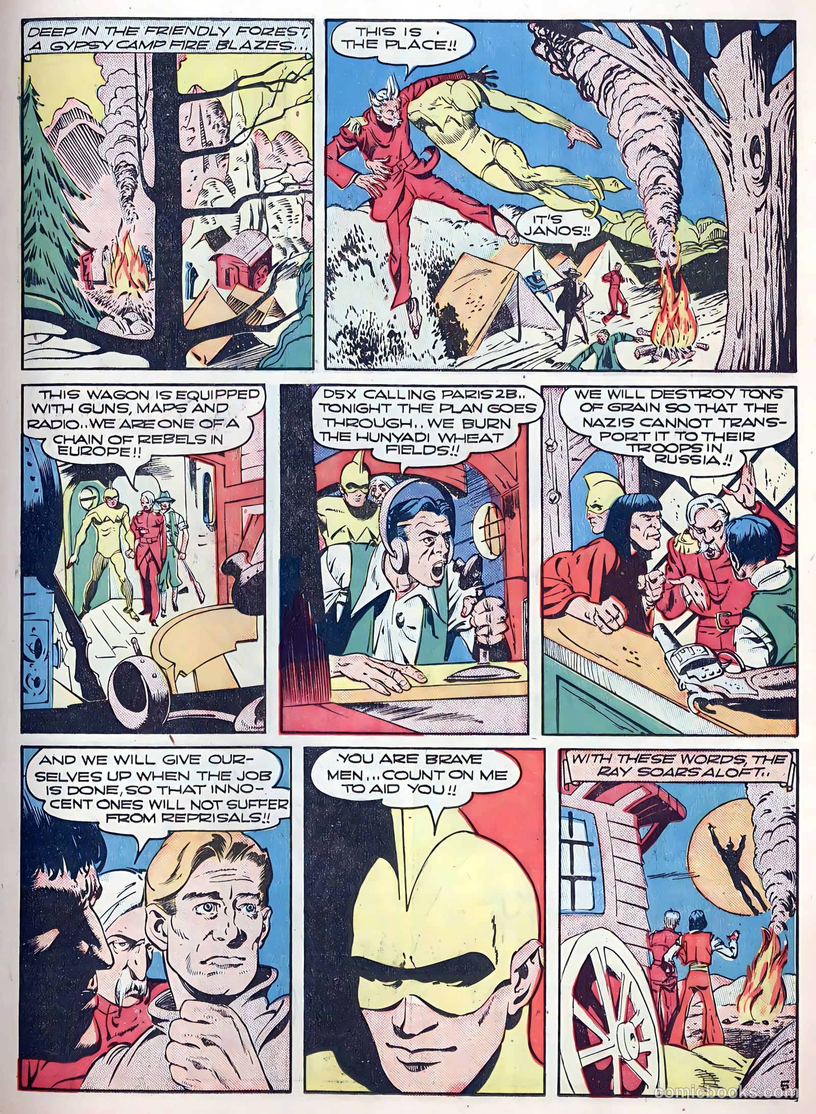 Smash Comics #34 (1942) — page 7 of 68