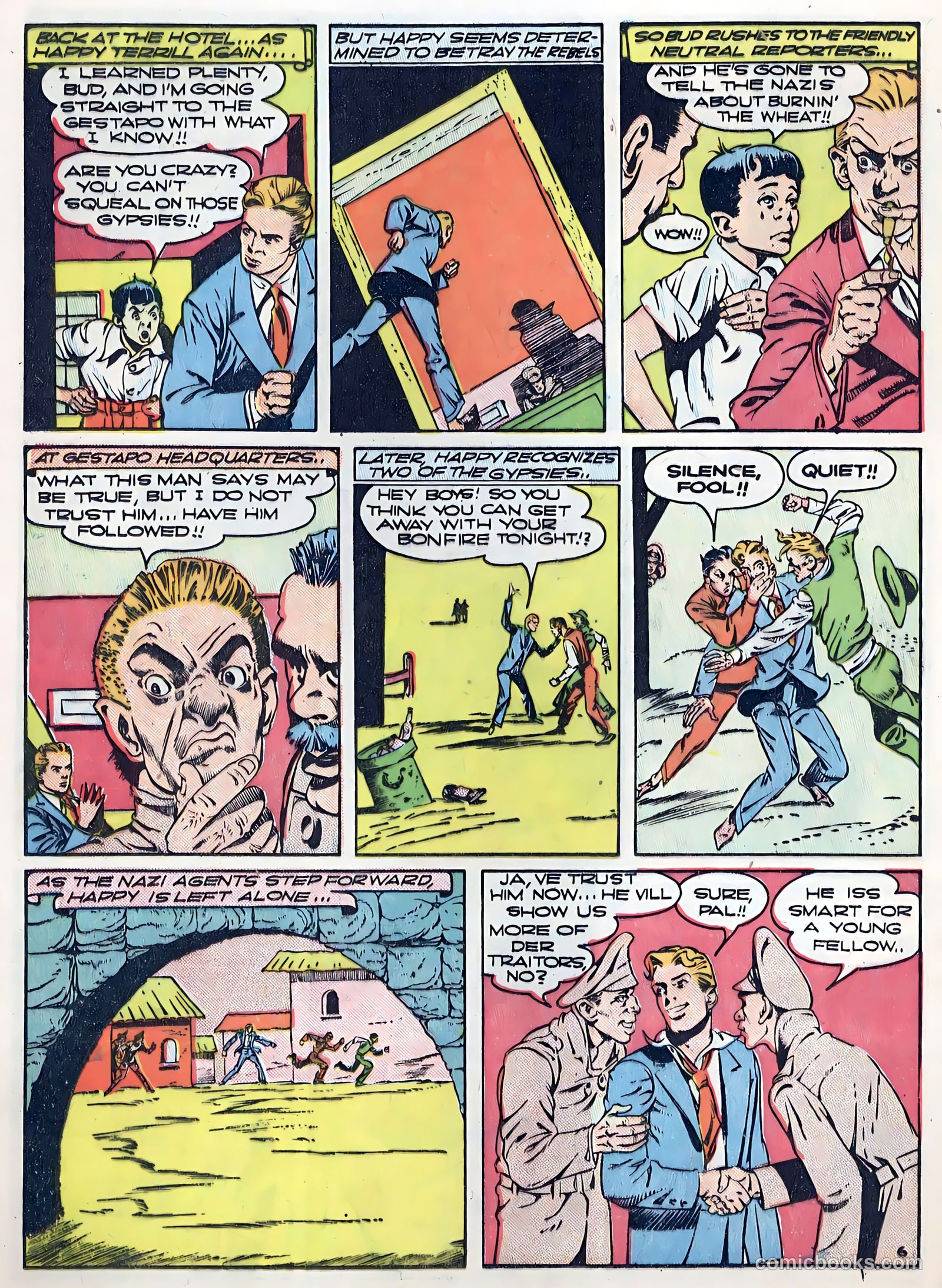 Smash Comics #34 (1942) — page 8 of 68