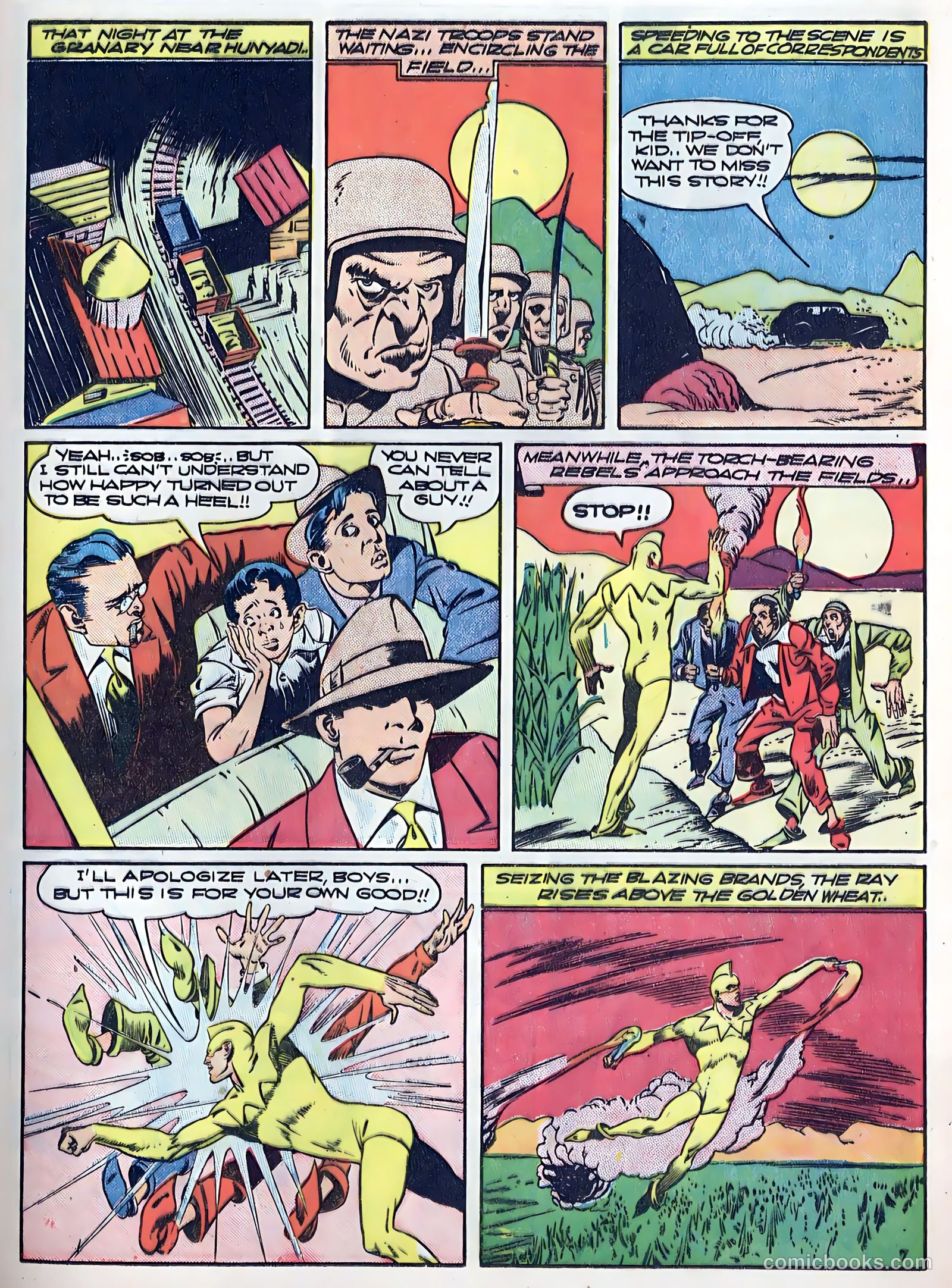 Smash Comics #34 (1942) — page 9 of 68
