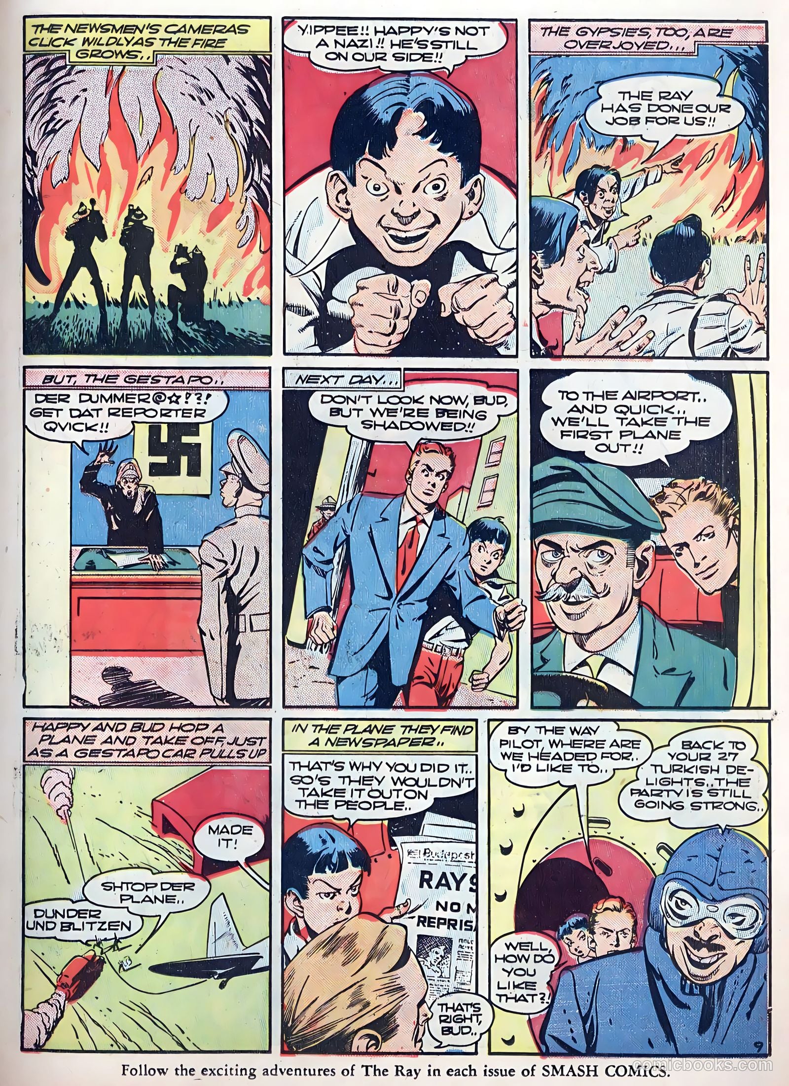 Smash Comics #34 (1942) — page 11 of 68