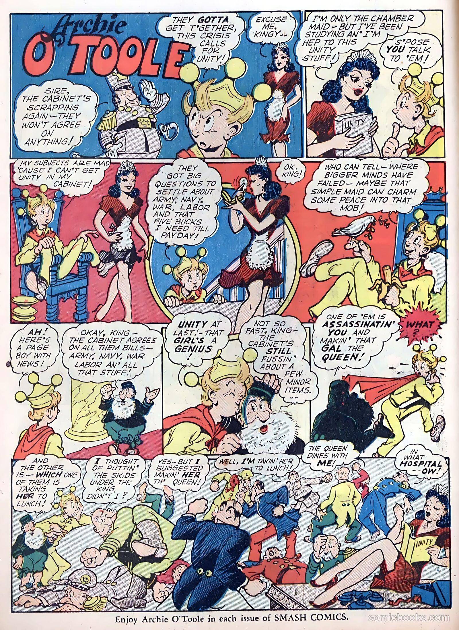 Smash Comics #34 (1942) — page 18 of 68