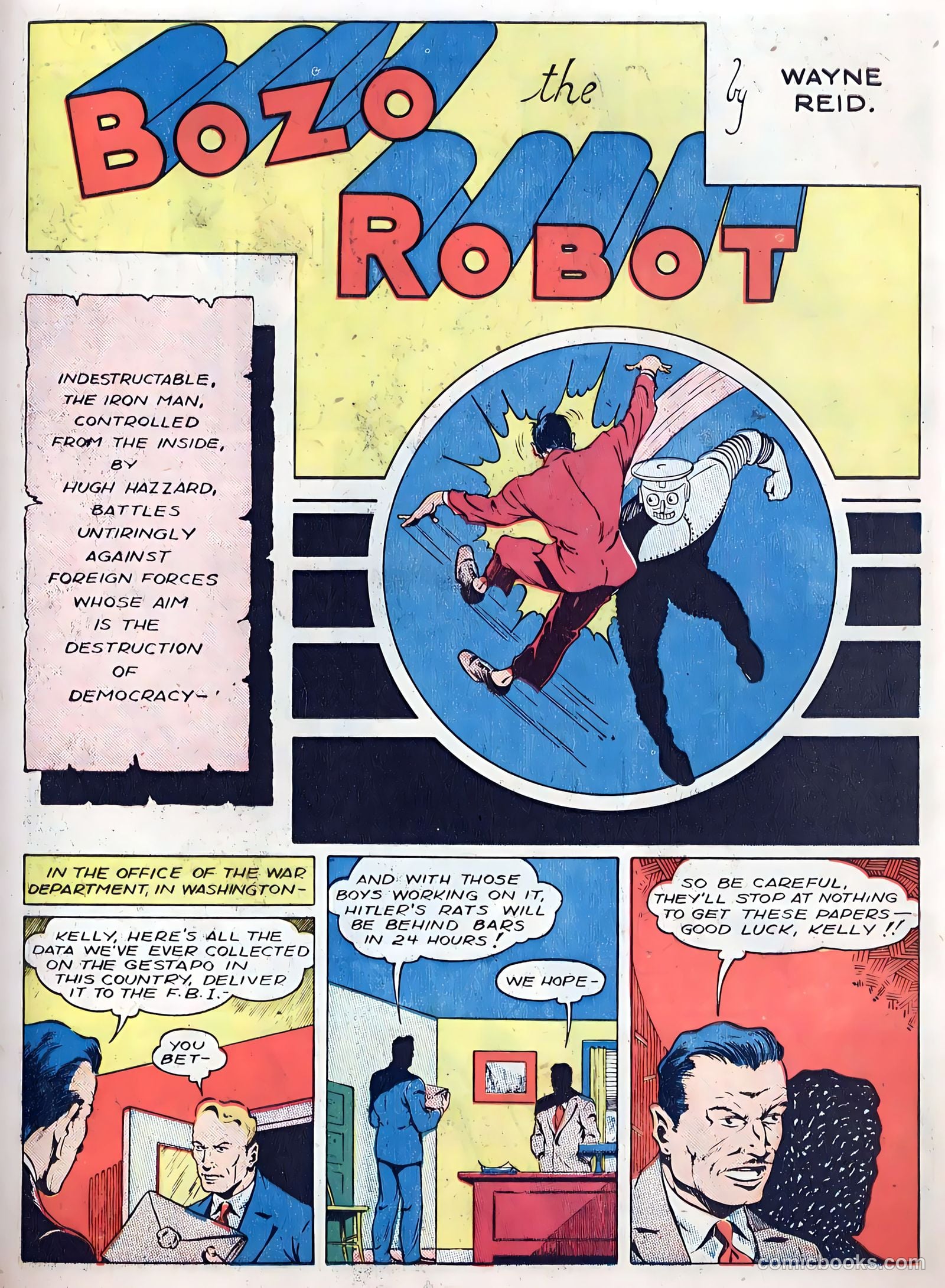 Smash Comics #34 (1942) — page 19 of 68