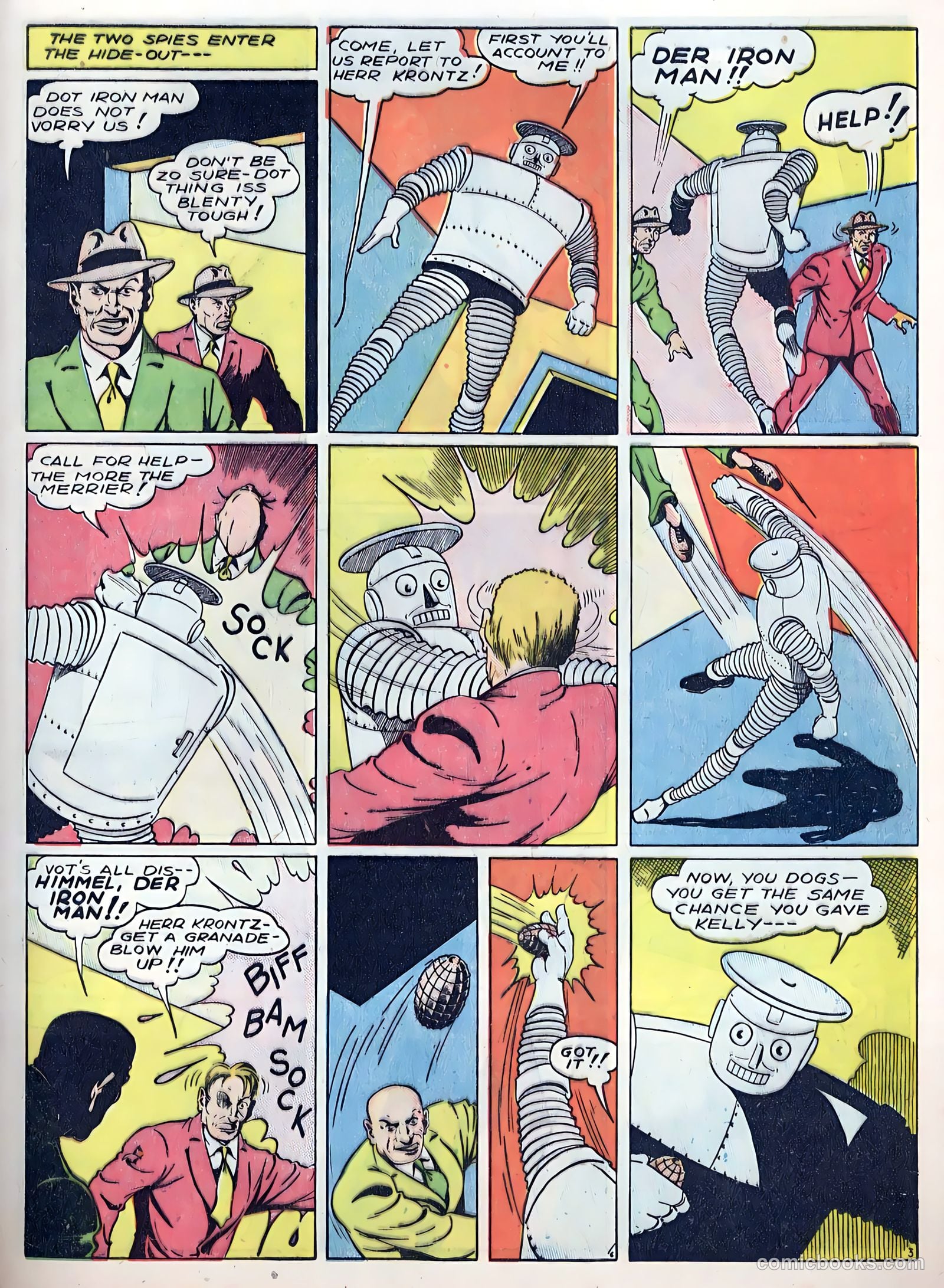 Smash Comics #34 (1942) — page 21 of 68