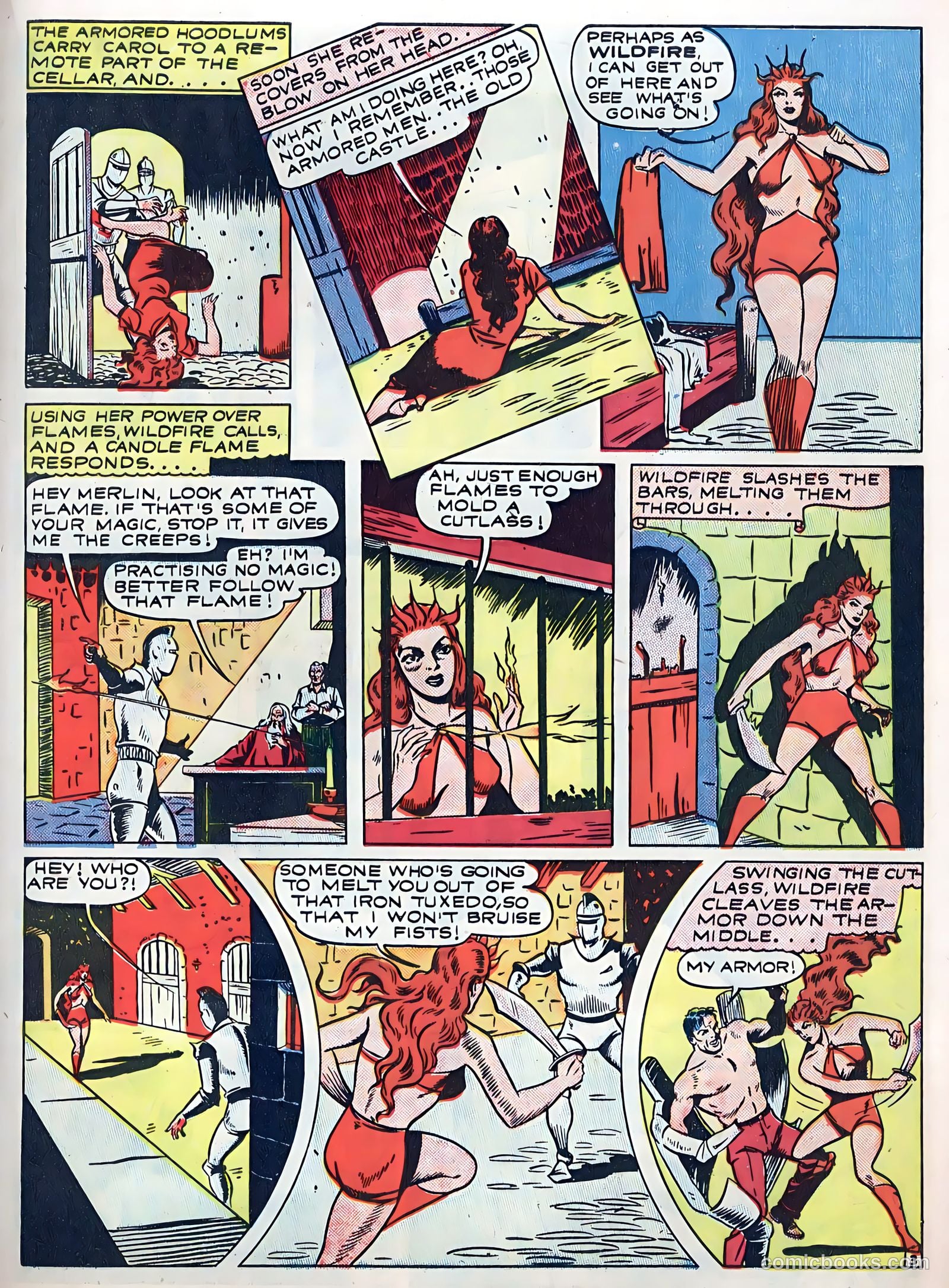 Smash Comics #34 (1942) — page 31 of 68