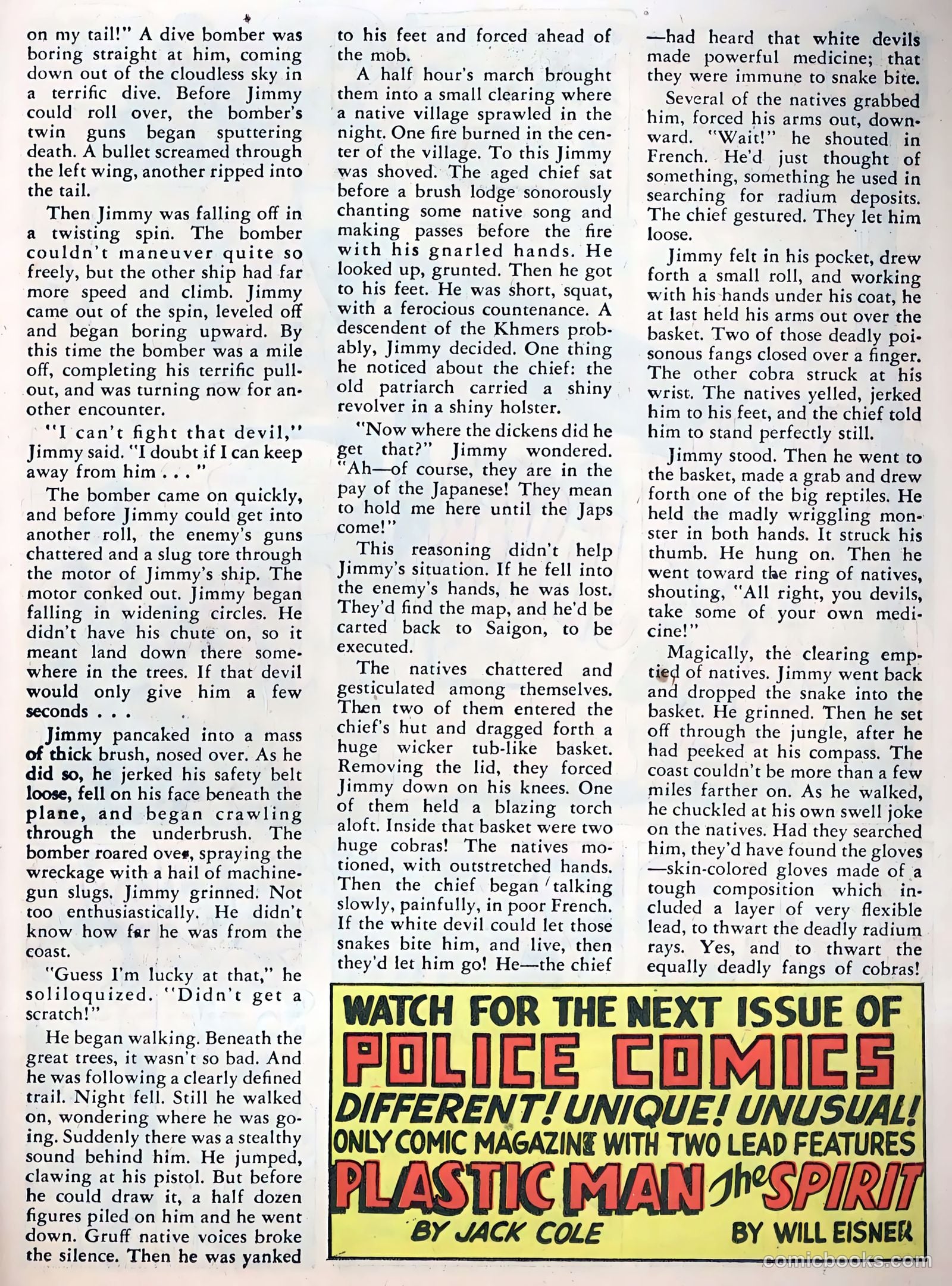 Smash Comics #34 (1942) — page 55 of 68