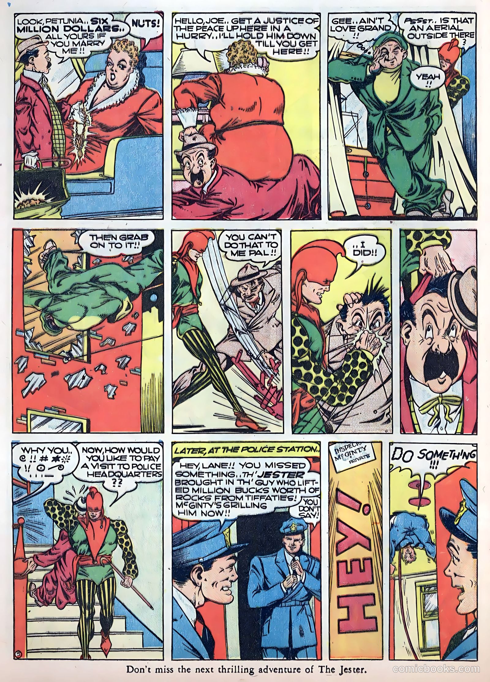 Smash Comics #34 (1942) — page 60 of 68