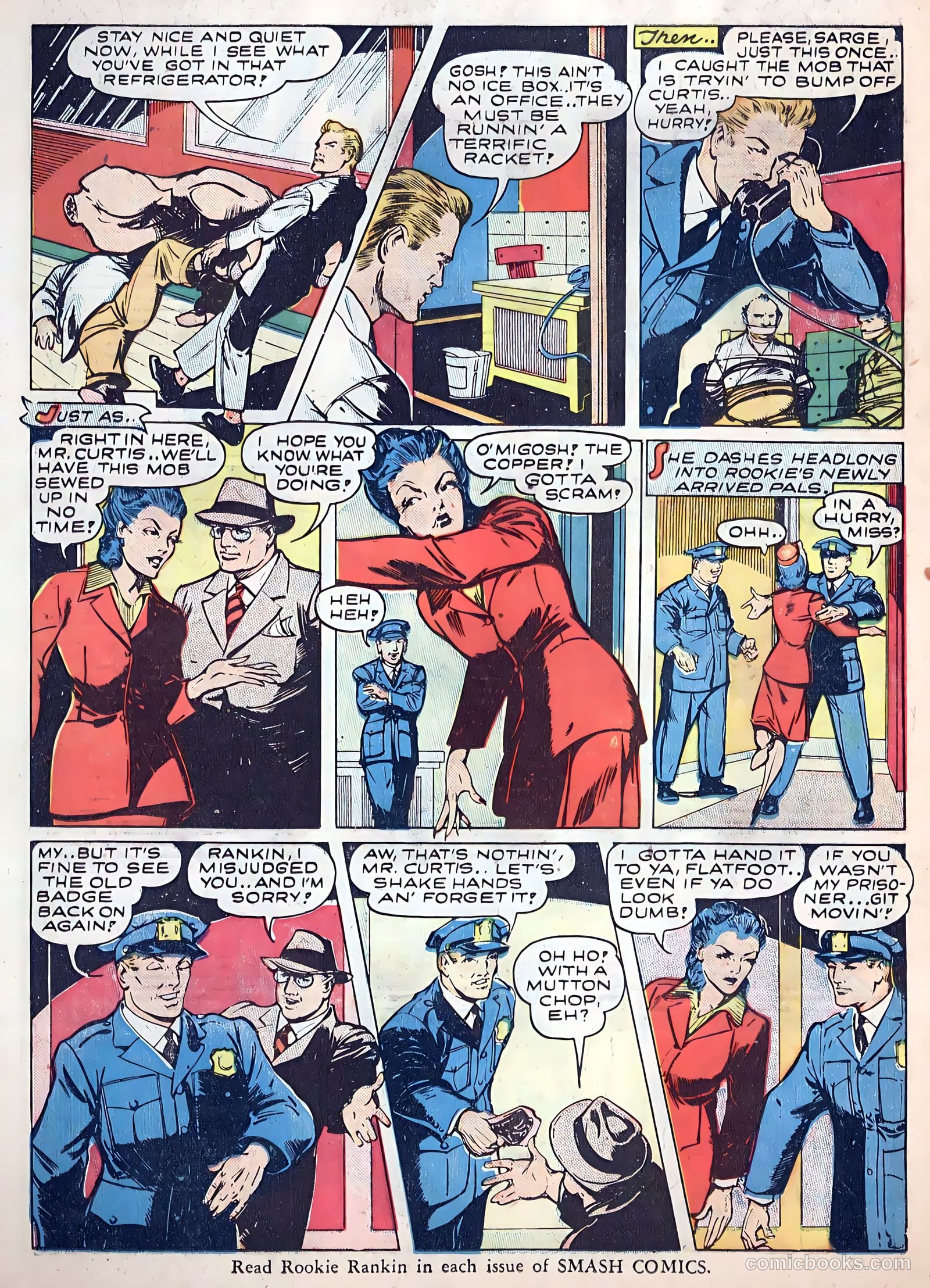 Smash Comics #34 (1942) — page 66 of 68