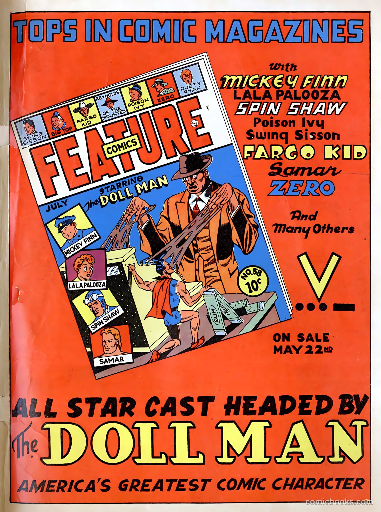 Smash Comics #34 (1942) — page 67 of 68