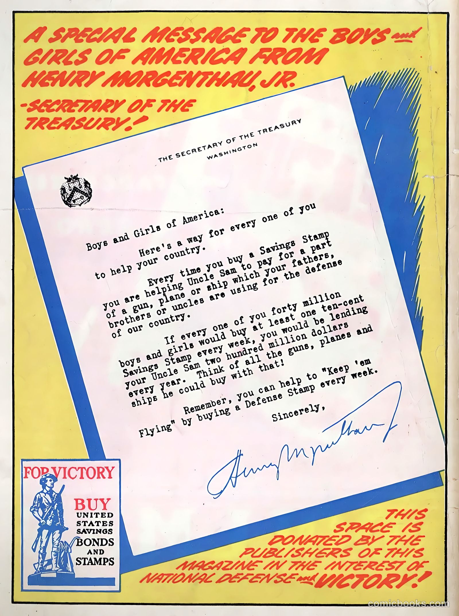 Smash Comics #34 (1942) — page 68 of 68