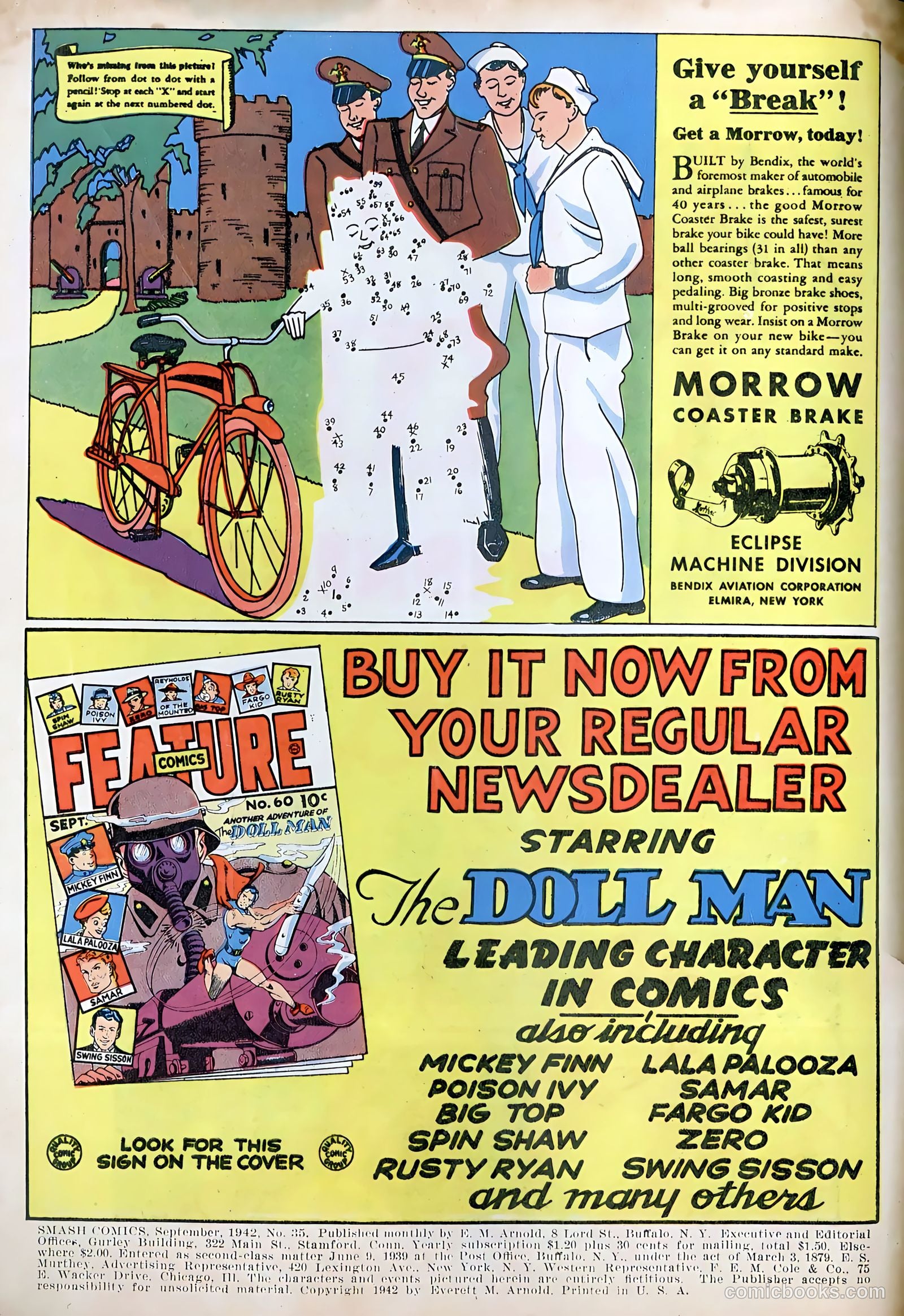 Smash Comics #35 (1942) — page 2 of 68