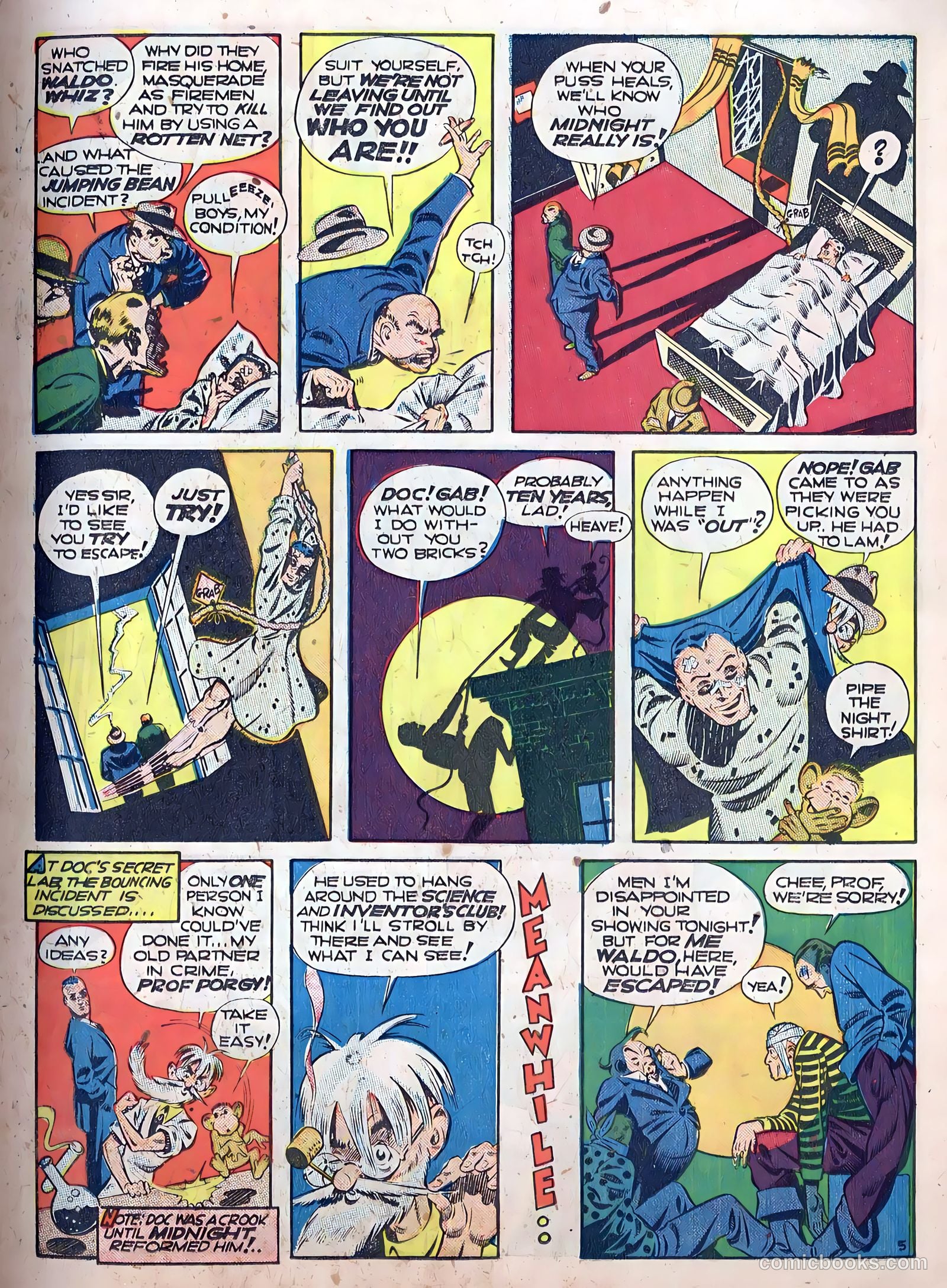 Smash Comics #35 (1942) — page 7 of 68