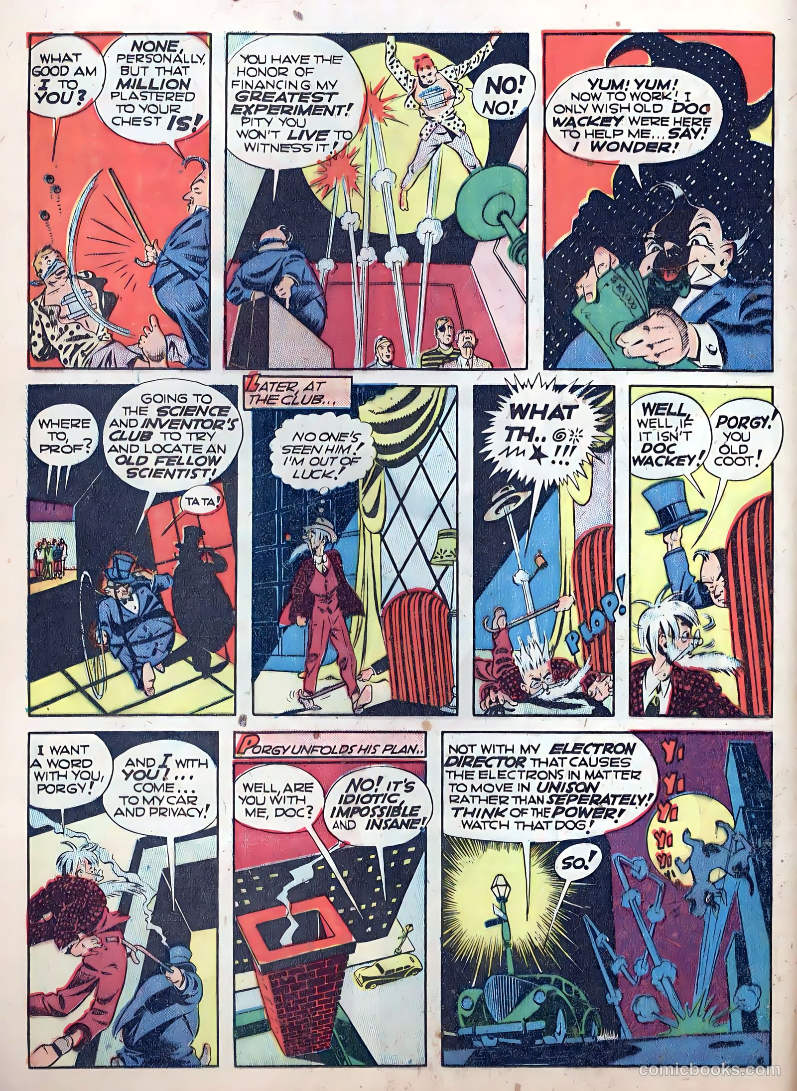 Smash Comics #35 (1942) — page 8 of 68