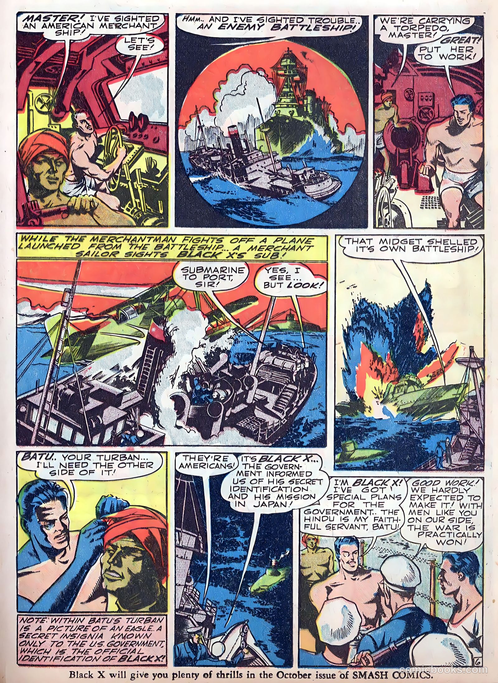 Smash Comics #35 (1942) — page 17 of 68