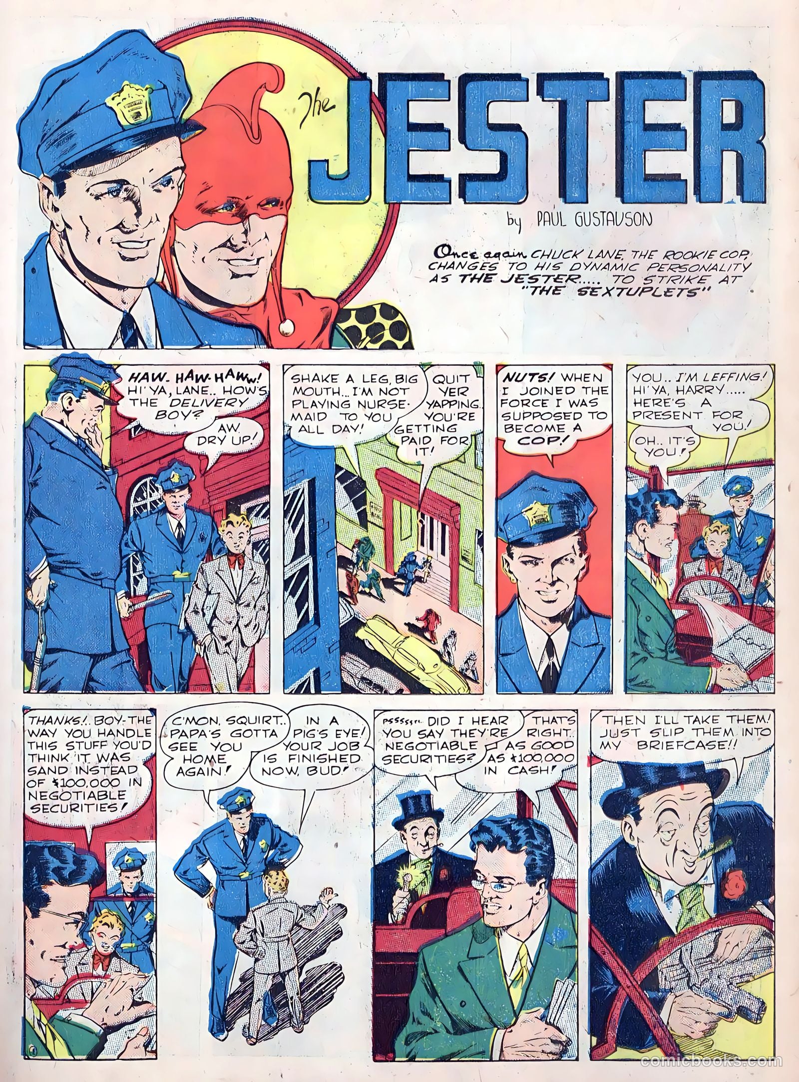 Smash Comics #35 (1942) — page 19 of 68