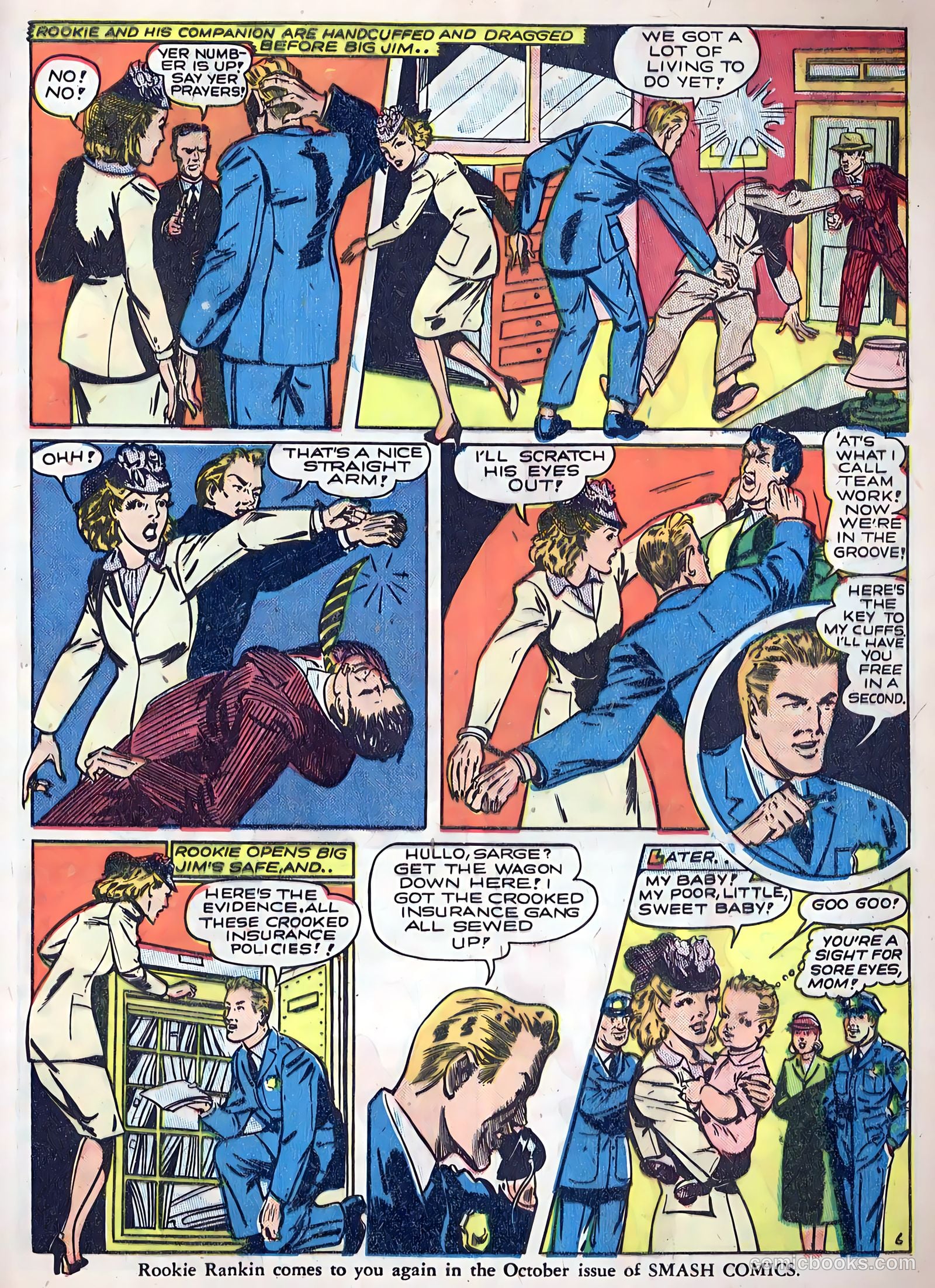 Smash Comics #35 (1942) — page 45 of 68