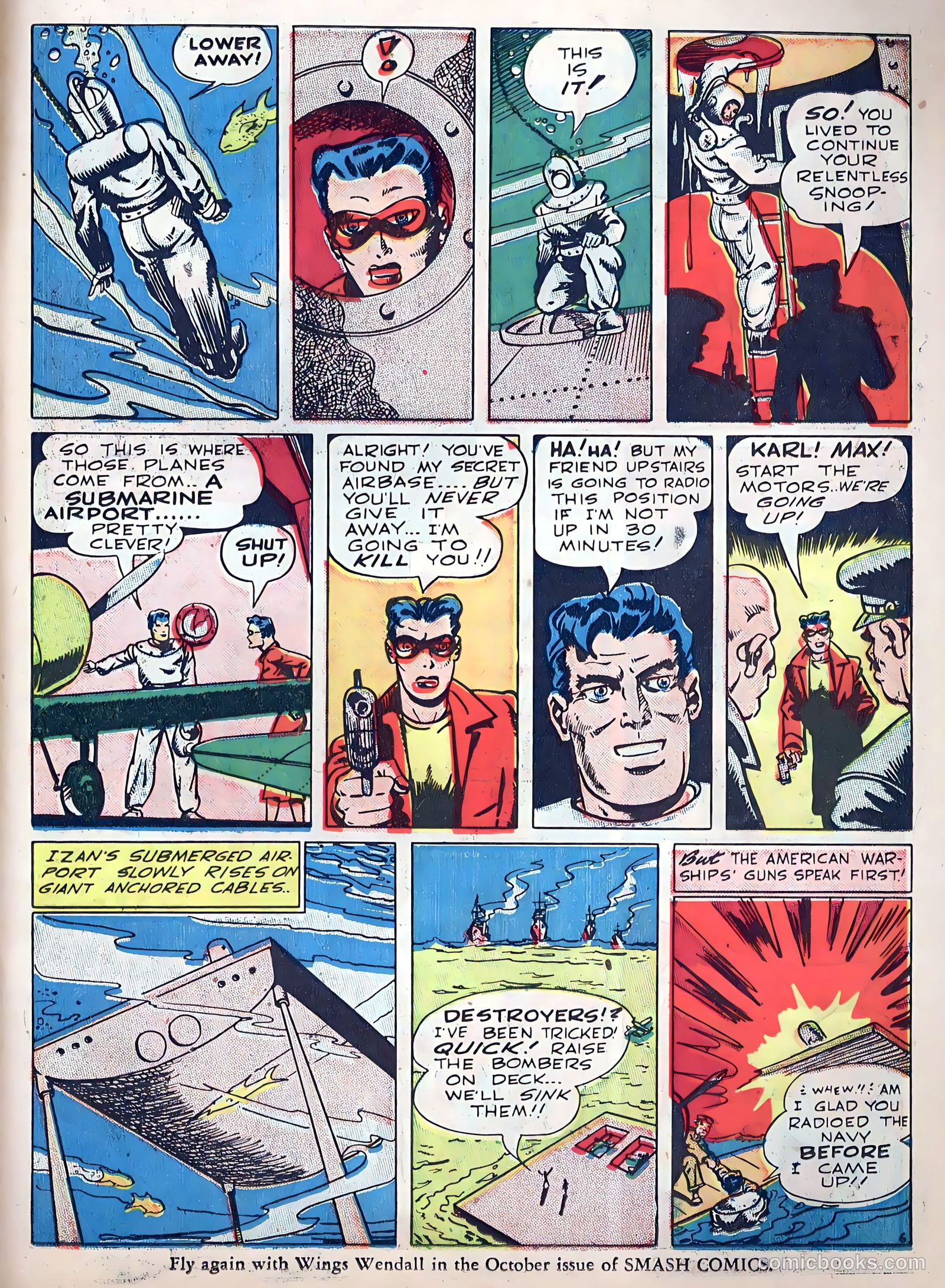 Smash Comics #35 (1942) — page 59 of 68