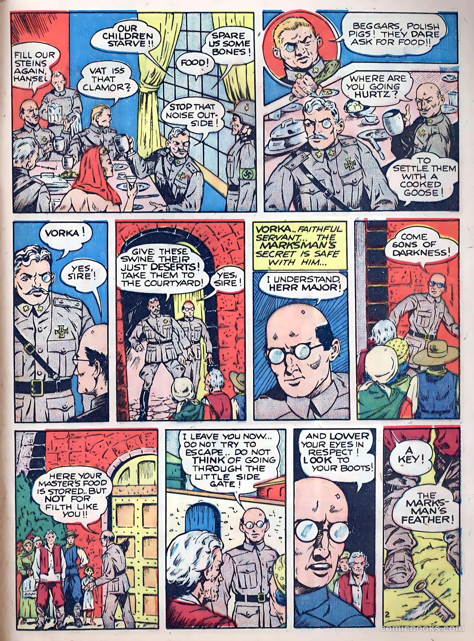 Smash Comics #35 (1942) — page 61 of 68