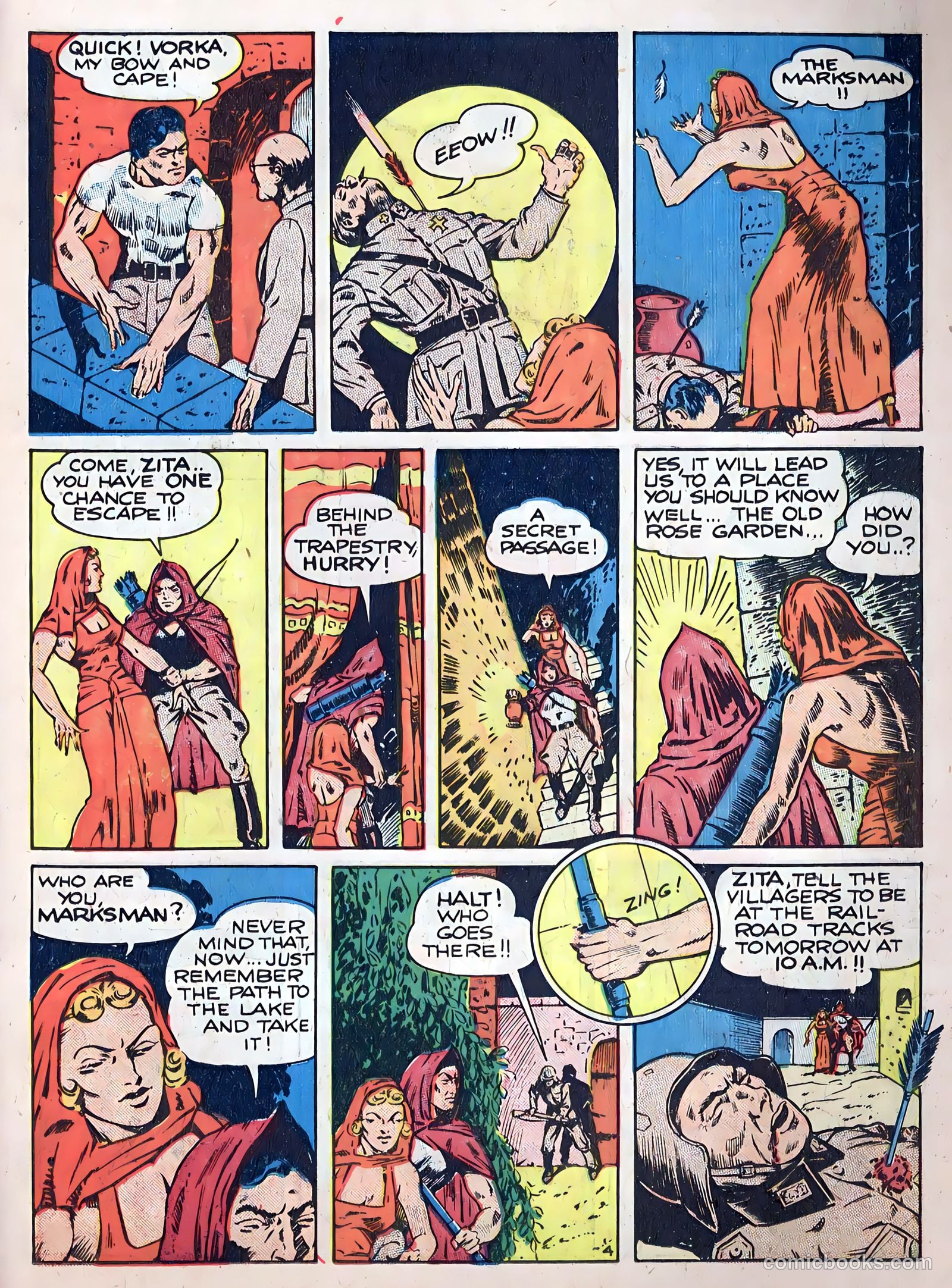 Smash Comics #35 (1942) — page 63 of 68