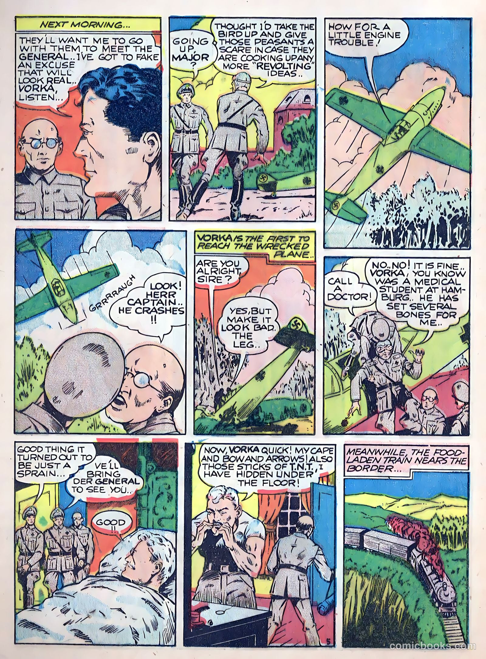 Smash Comics #35 (1942) — page 64 of 68