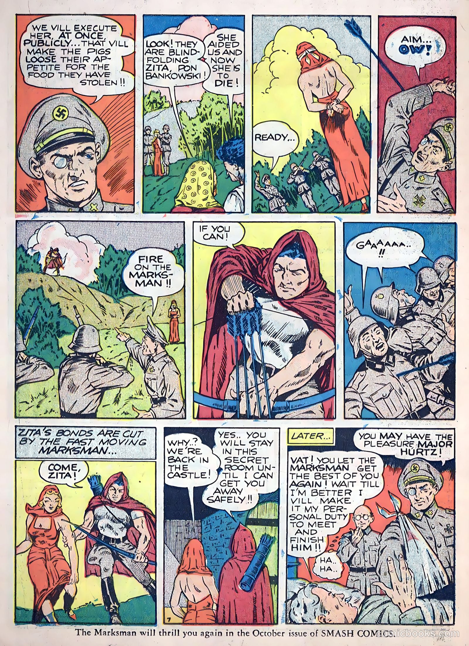 Smash Comics #35 (1942) — page 66 of 68